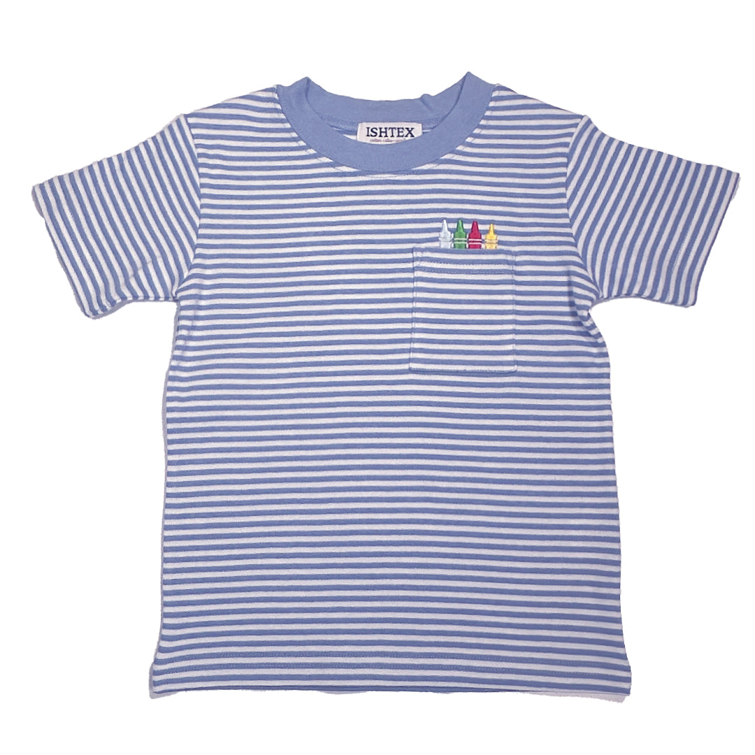 Back to School Embroidered Boy&