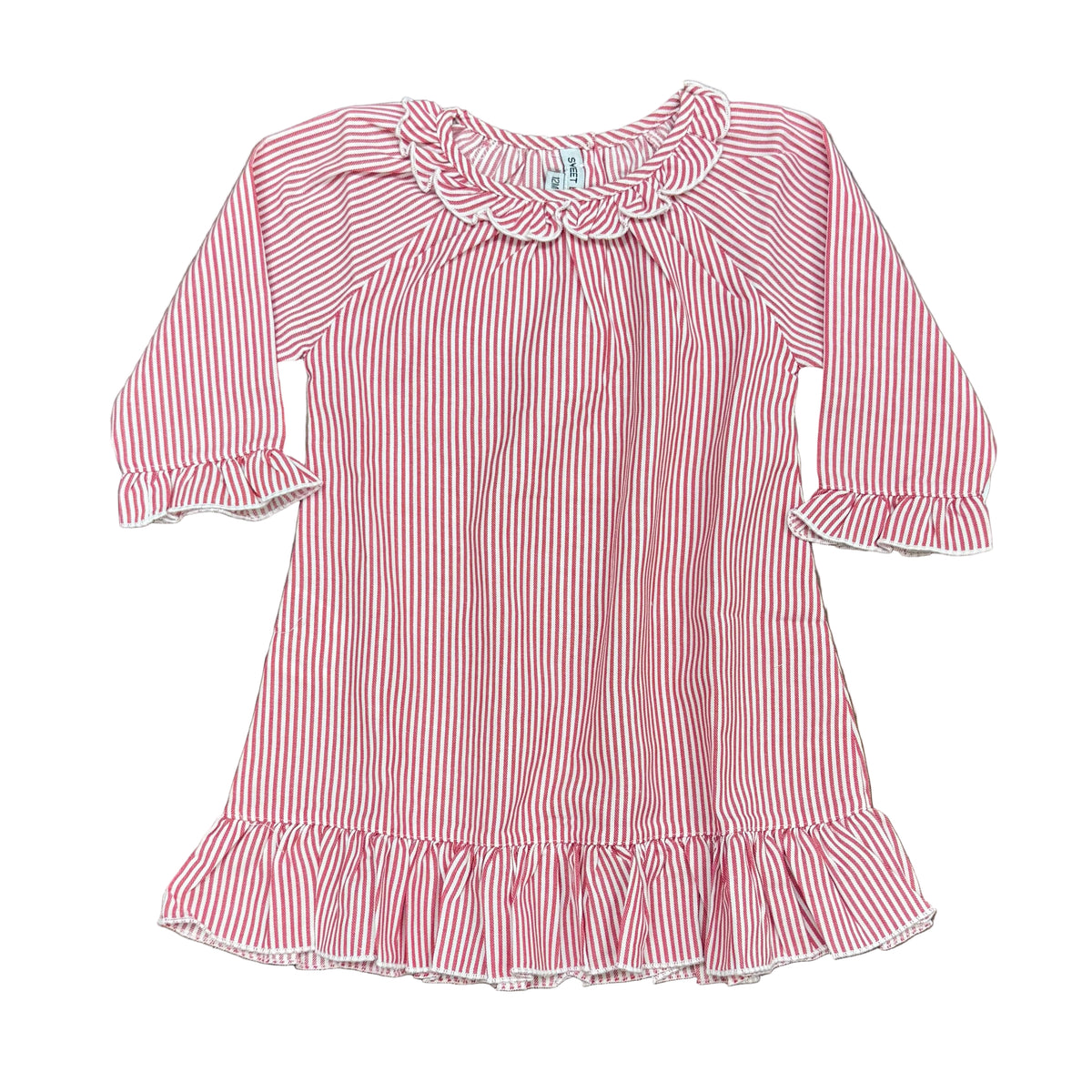 Red Stripe Gown