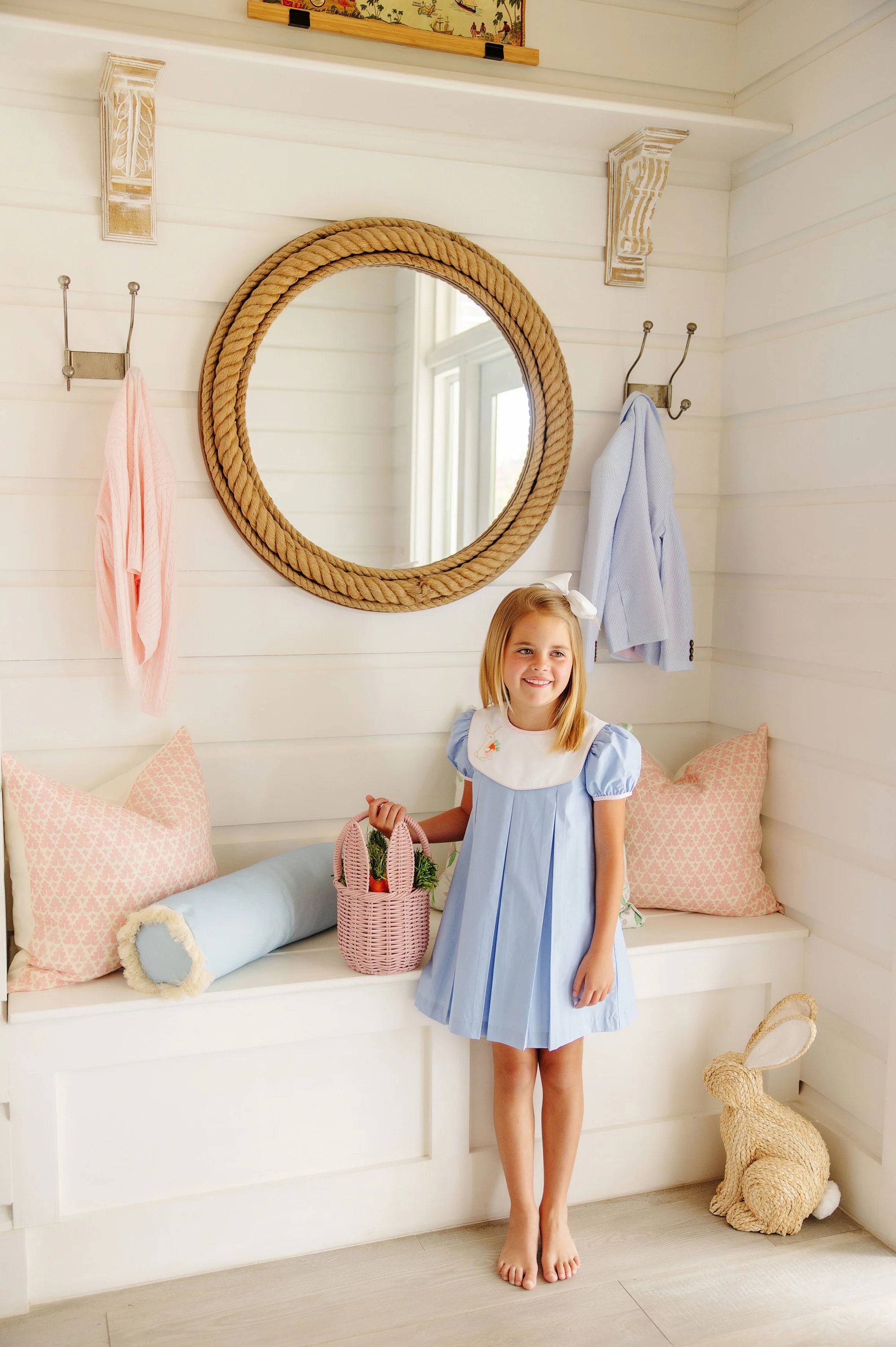 TBBC Phipps Frock with Bunny Appique