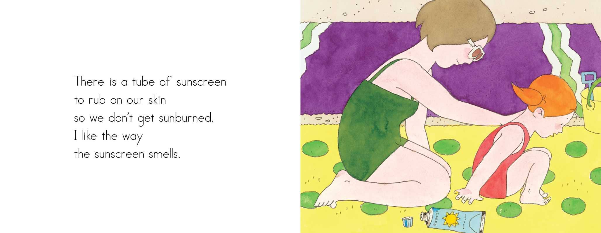 At the Beach Book