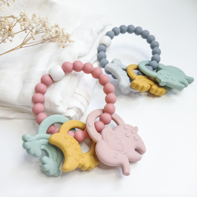 Ele-Fun Teether: Blue