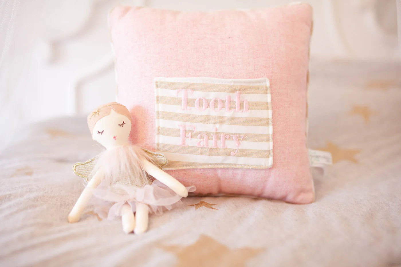 Tooth Fairy Doll & Pillow Set
