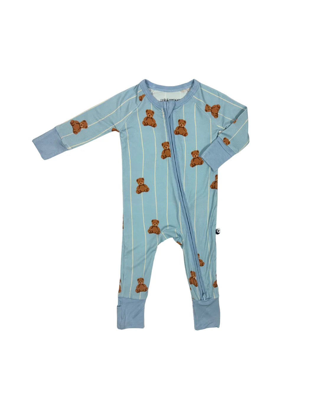 2-Way Zipper Romper: Cozy Cub