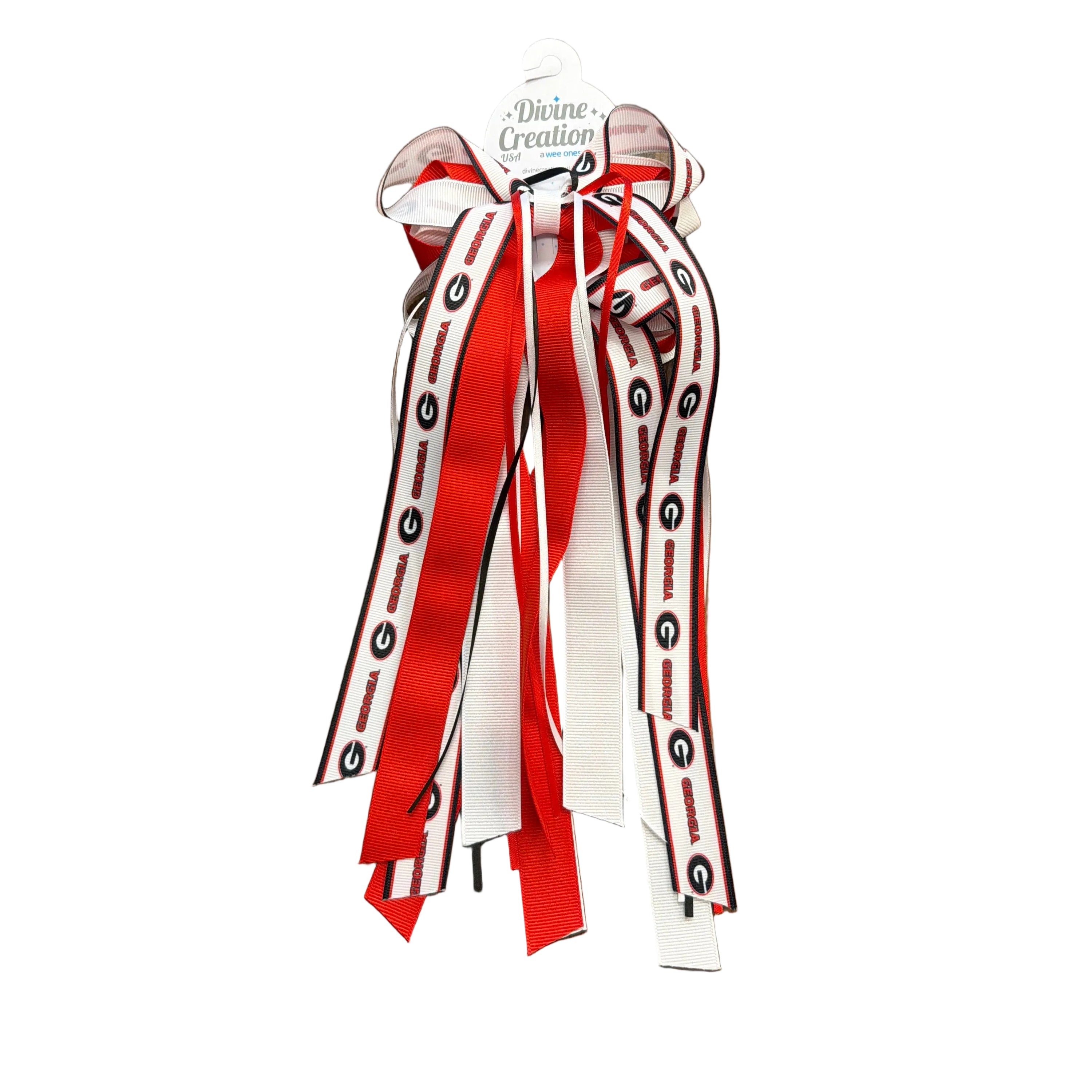 University of Georgia Boot Bows (Set of 2)