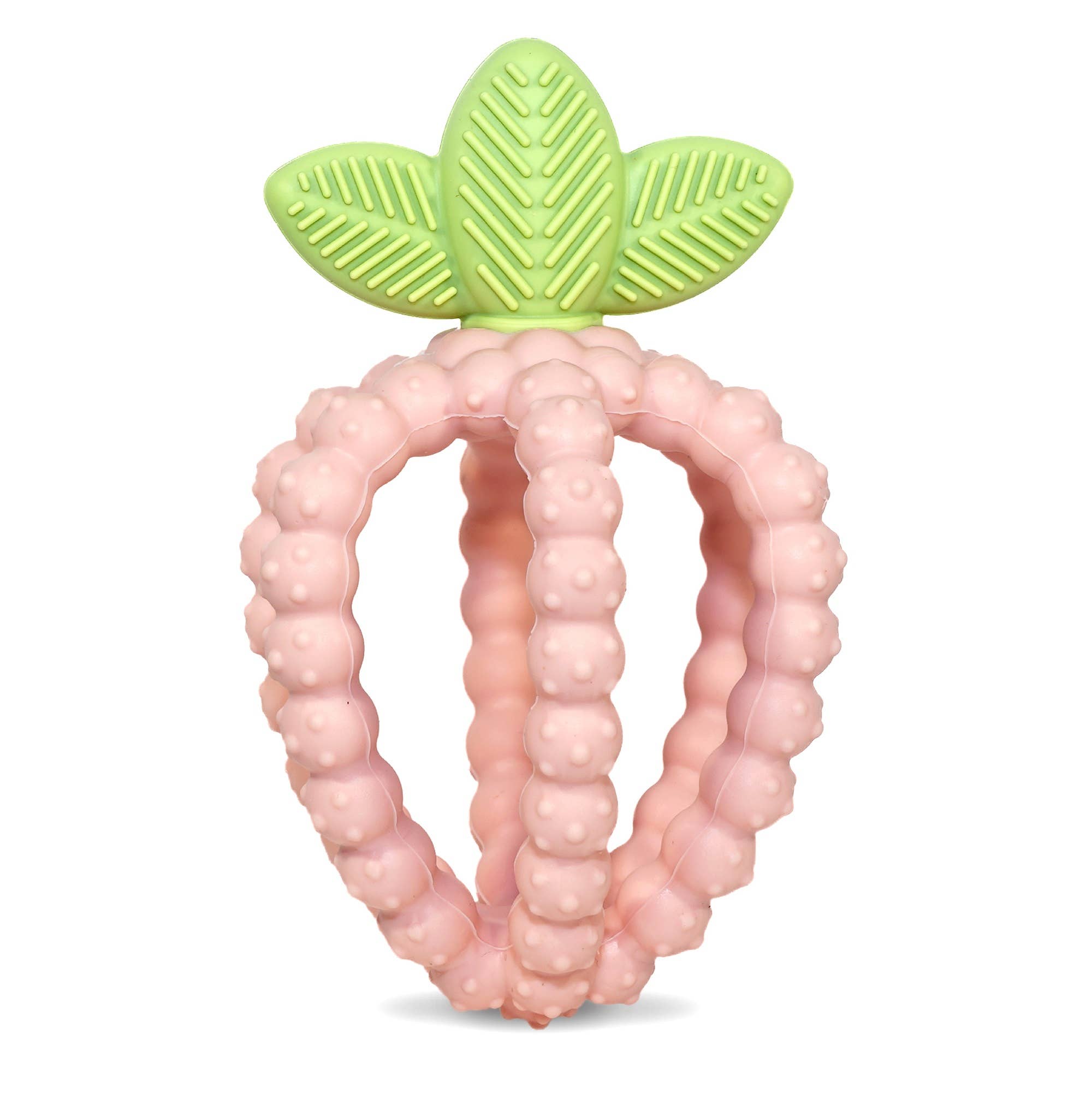 RaZberry Bites Teething Toy: Pink