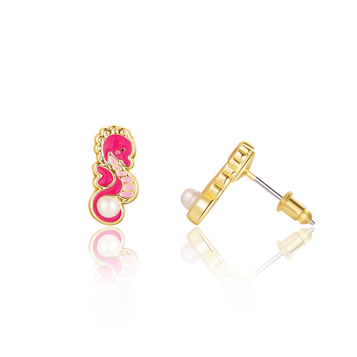 Seahorse Cutie Stud Earrings