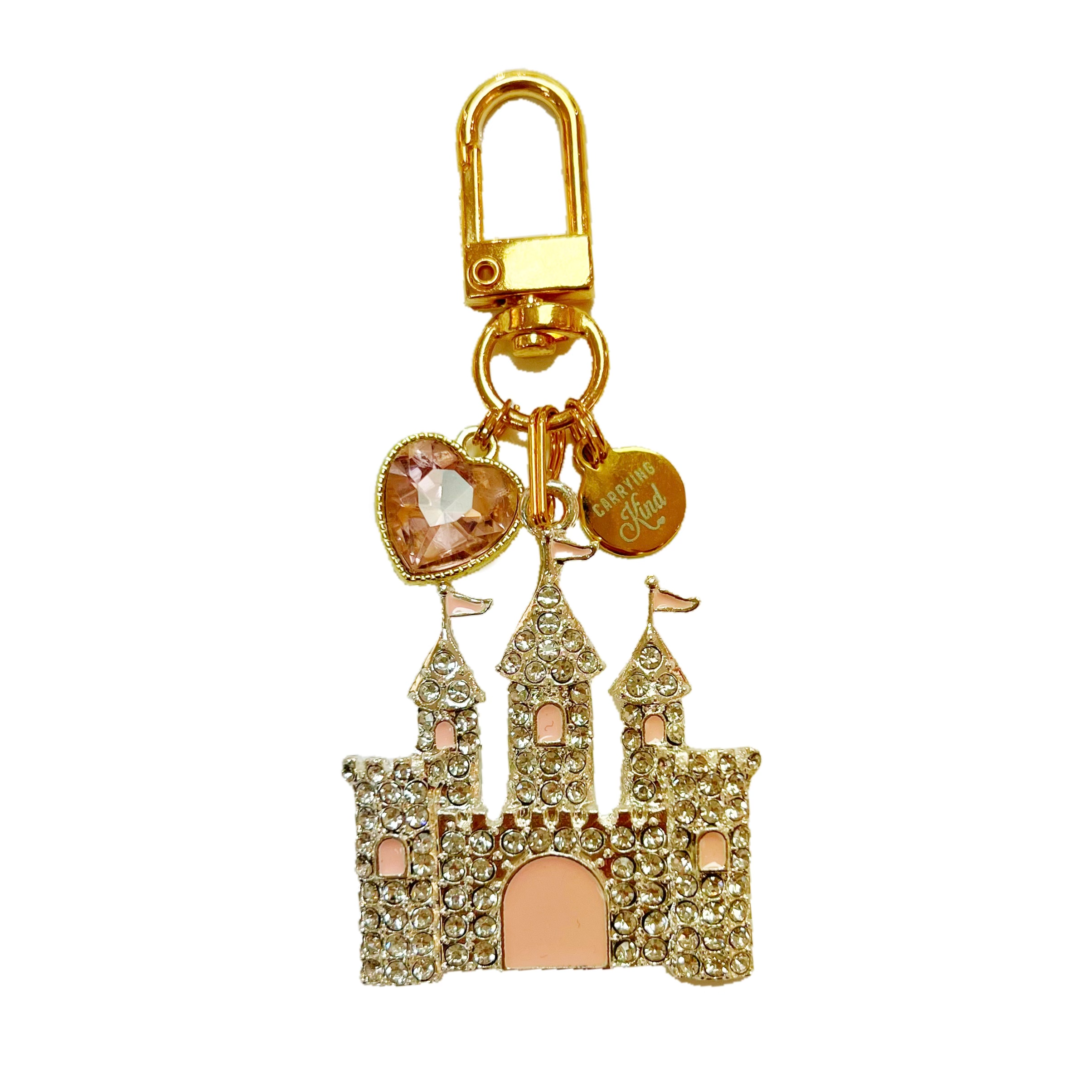 Cate Lt Pink Sparkle Handbag: Crystal Castle Edition