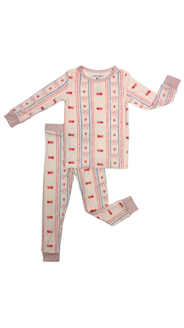 Sweet Caroline 2-Piece Bamboo Long Pajamas