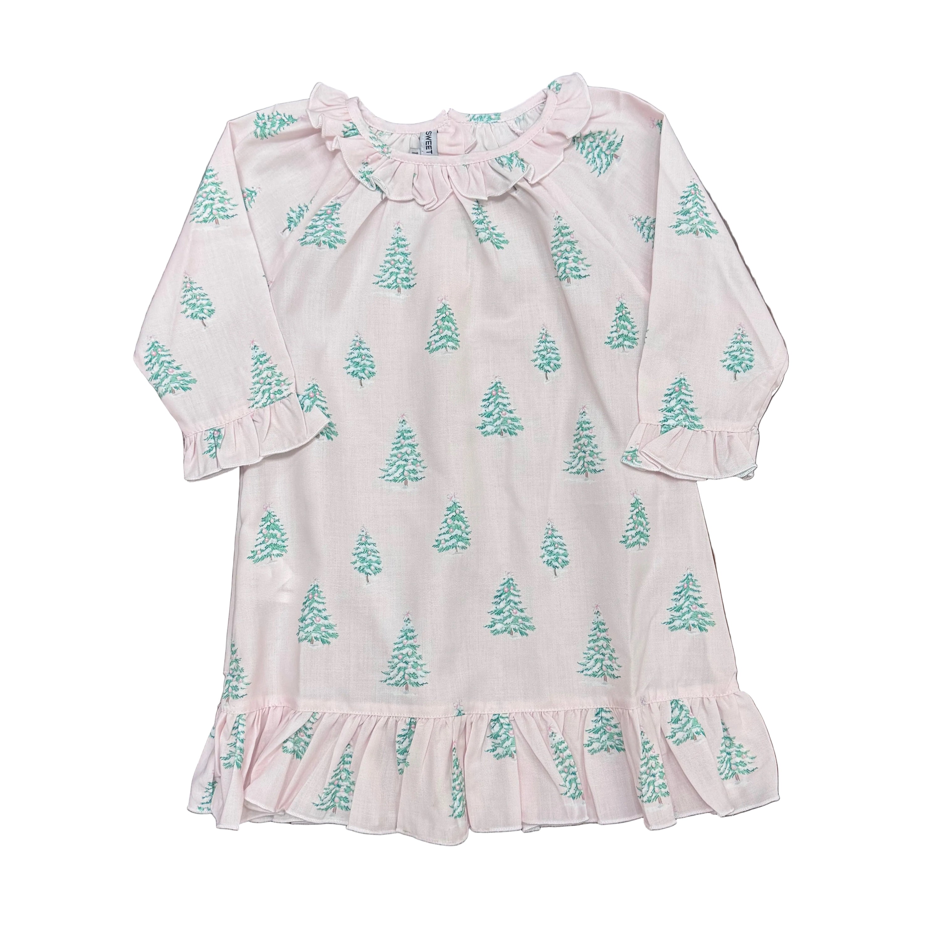 Pink Christmas Trees Gown