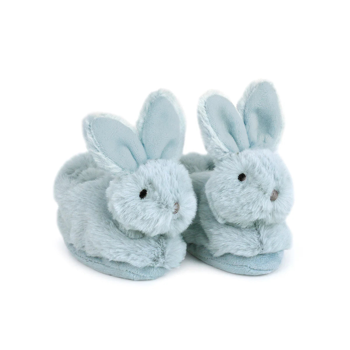 Baby Bunny Booties: Blue