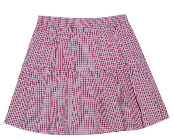 Red Square Daphne Skirt