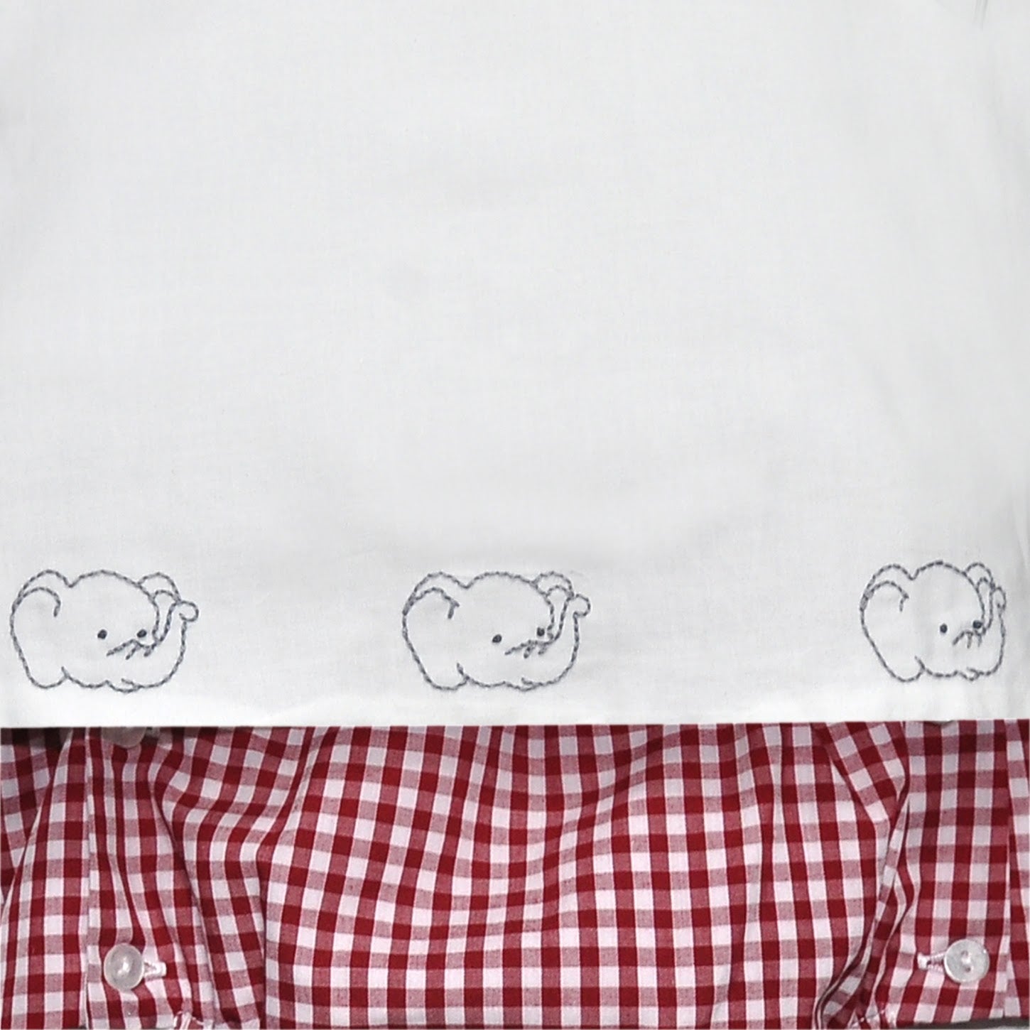 Crimson/Grey Diaper Set