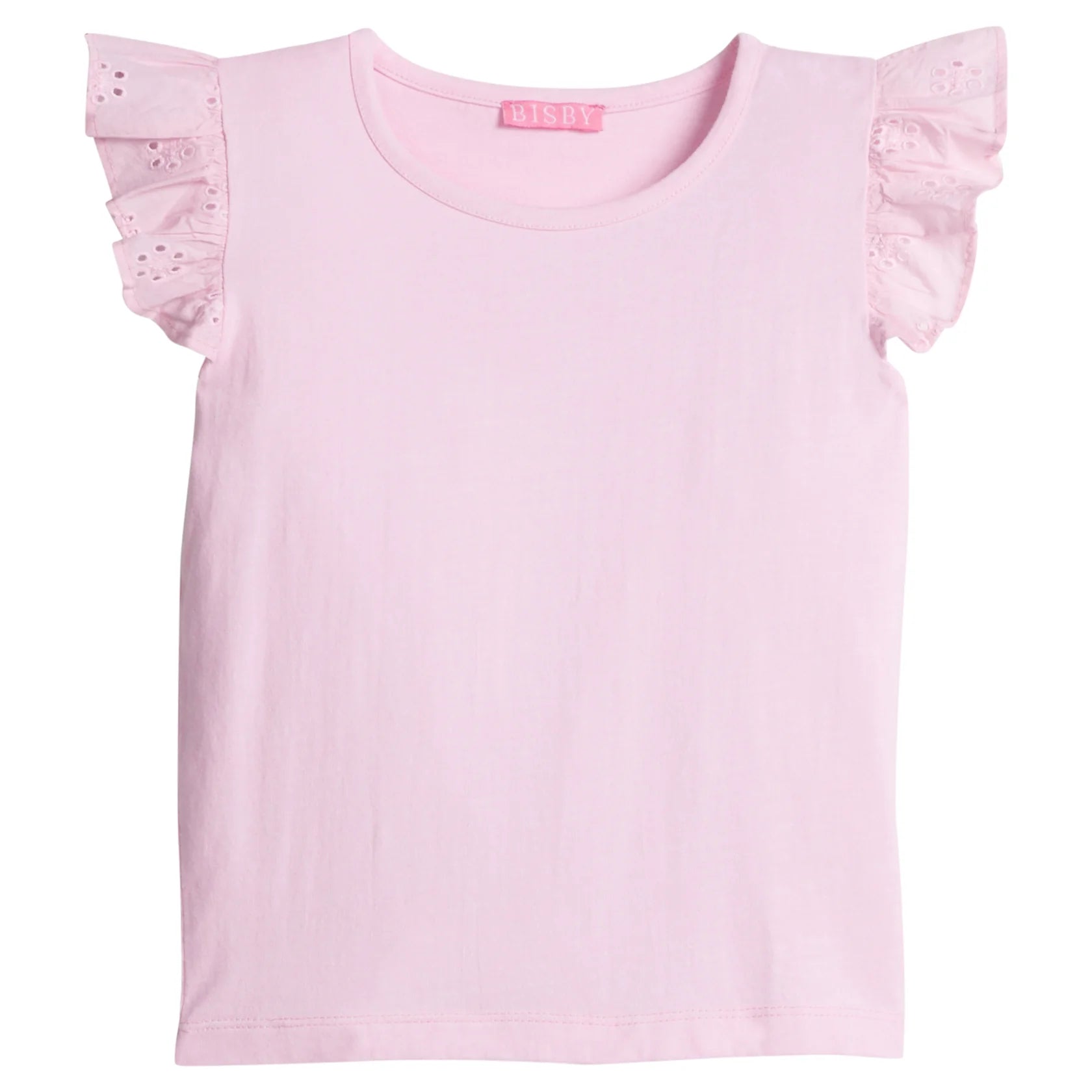Pink Eyelet Tank
