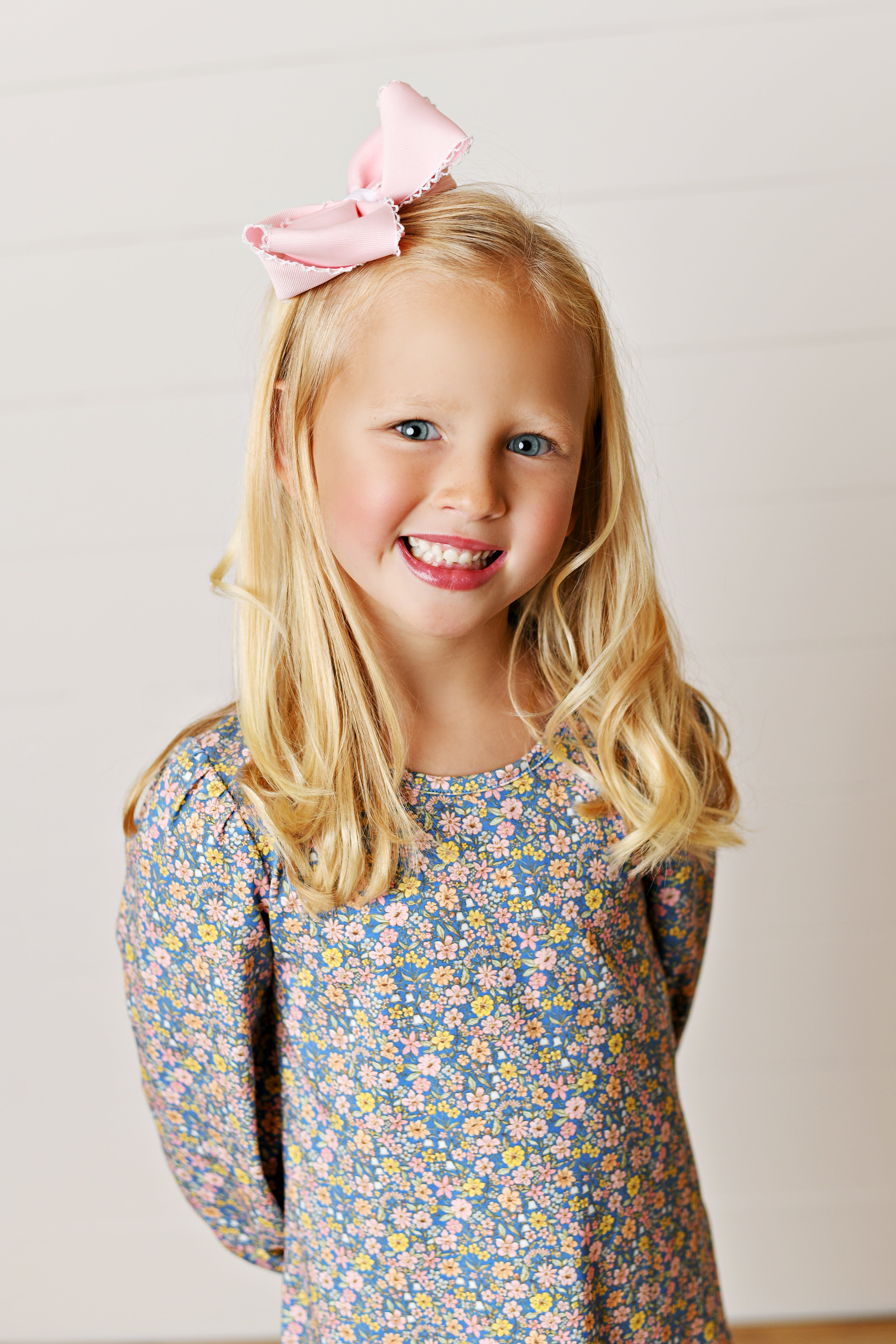 Fall Floral A-Line Dress