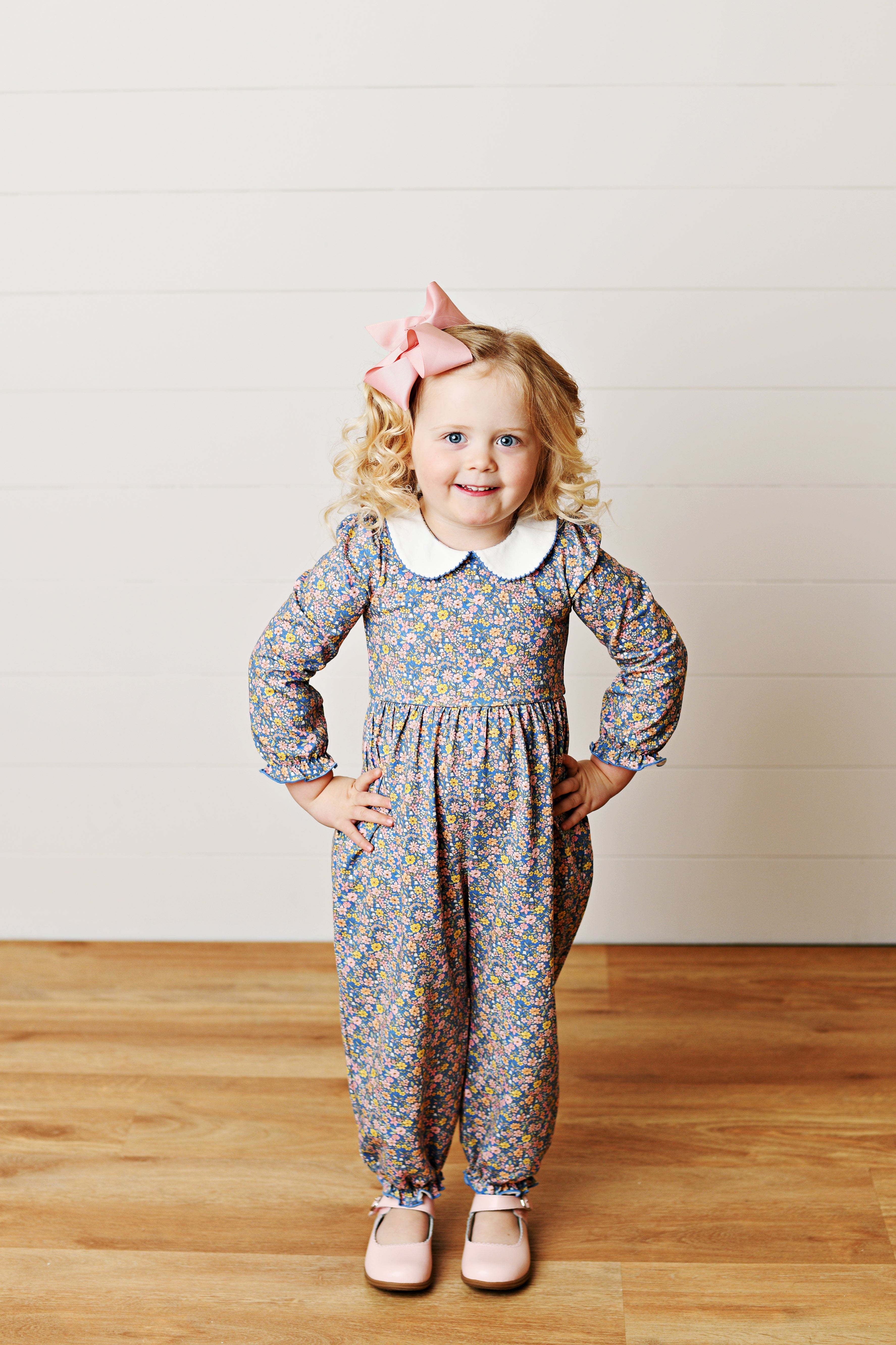Fall Floral Proper Romper