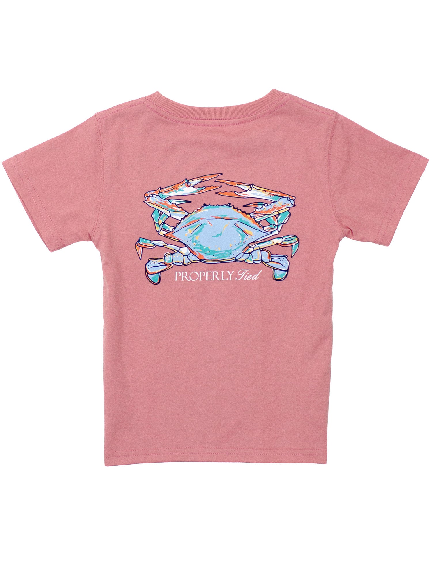 Claws SS T-Shirt: Salmon