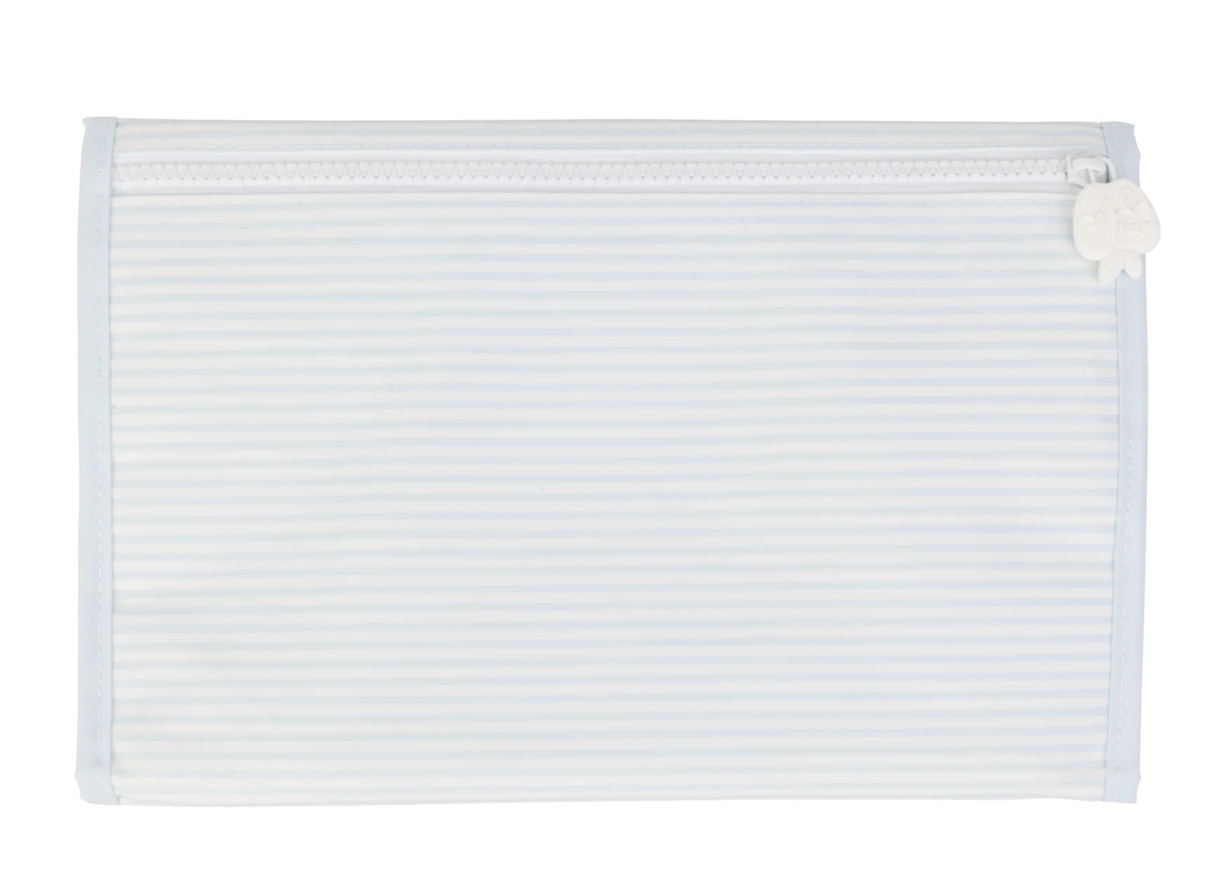 Apple of my Isla The Changing Pad: Light Blue Stripe