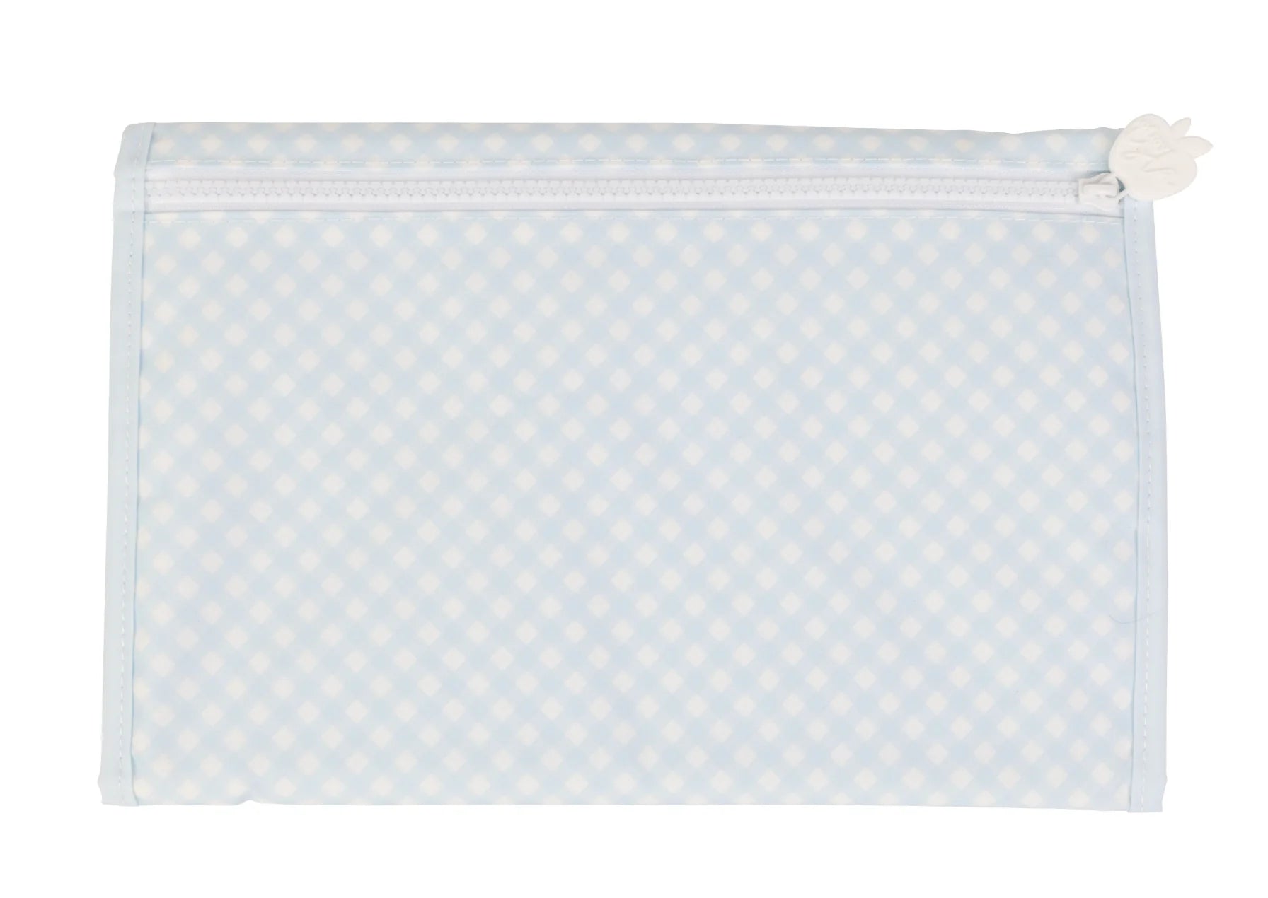 Apple of my Isla The Changing Pad: Blue Gingham