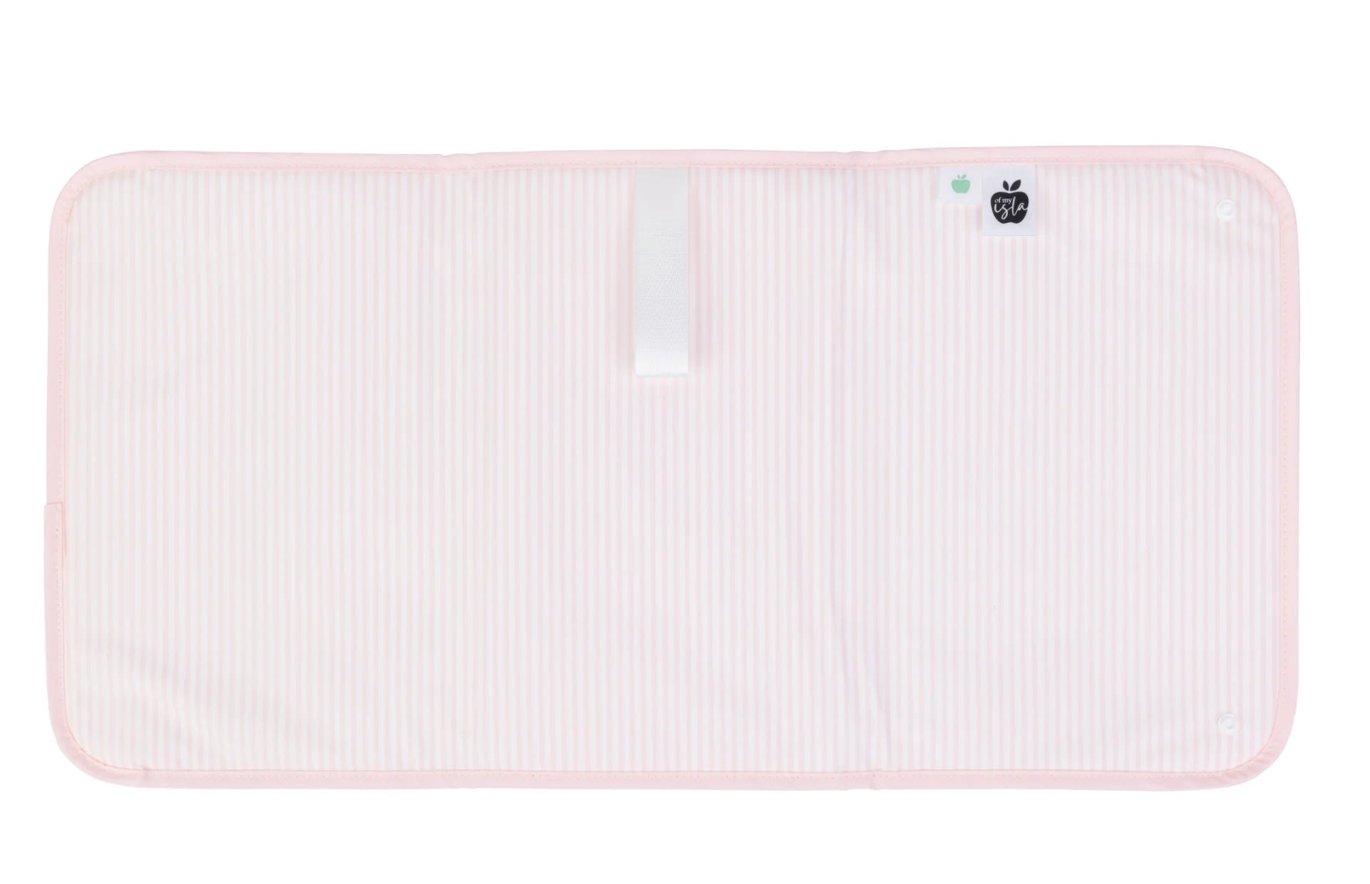 Apple of my Isla The Changing Pad: Light Pink Stripe
