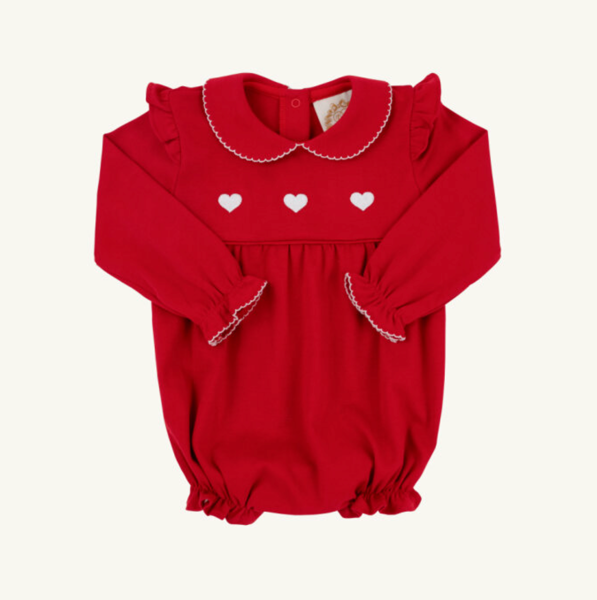 TBBC Biltmore Bubble: Richmond Red with Worth Ave White Hearts