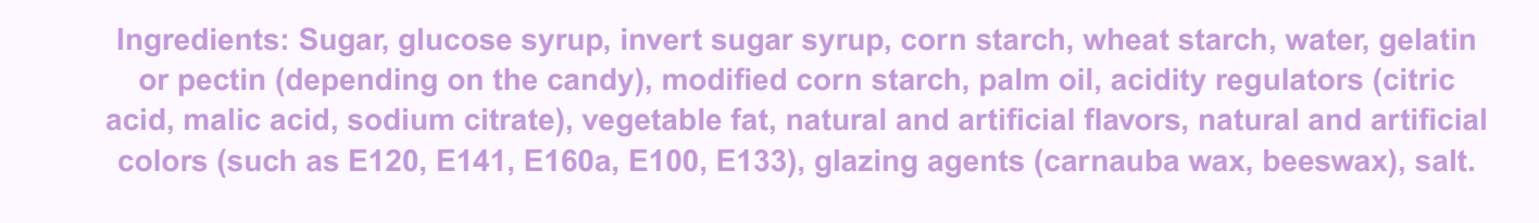 Swedish Candy Easter Bunny Bag