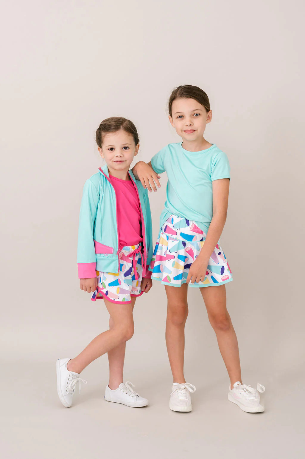 Quinn Skort: Two Four Six Eight, Totally Turquoise