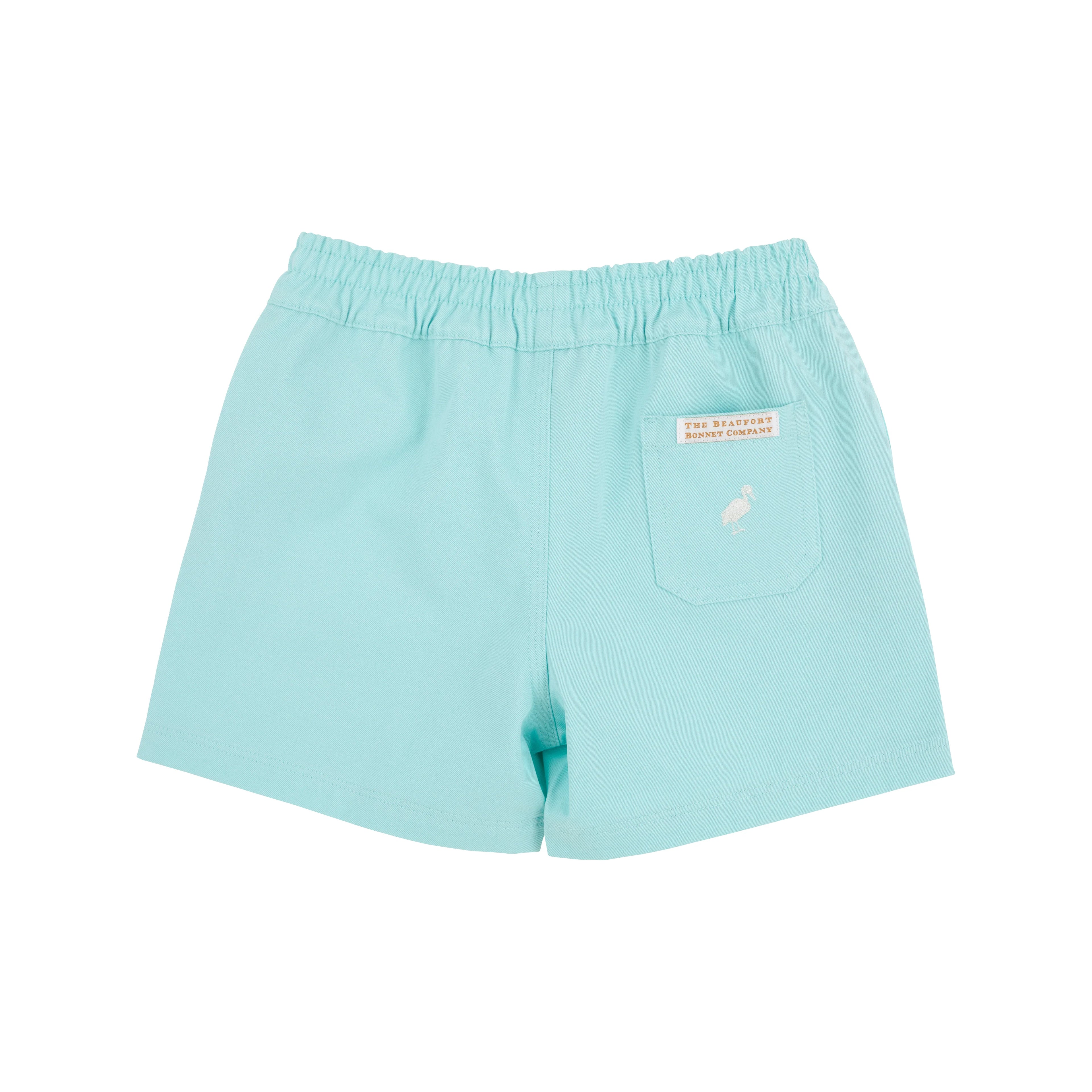 TBBC Sheffield Shorts: Edisto Egg Blue with Saratoga Stone Stork