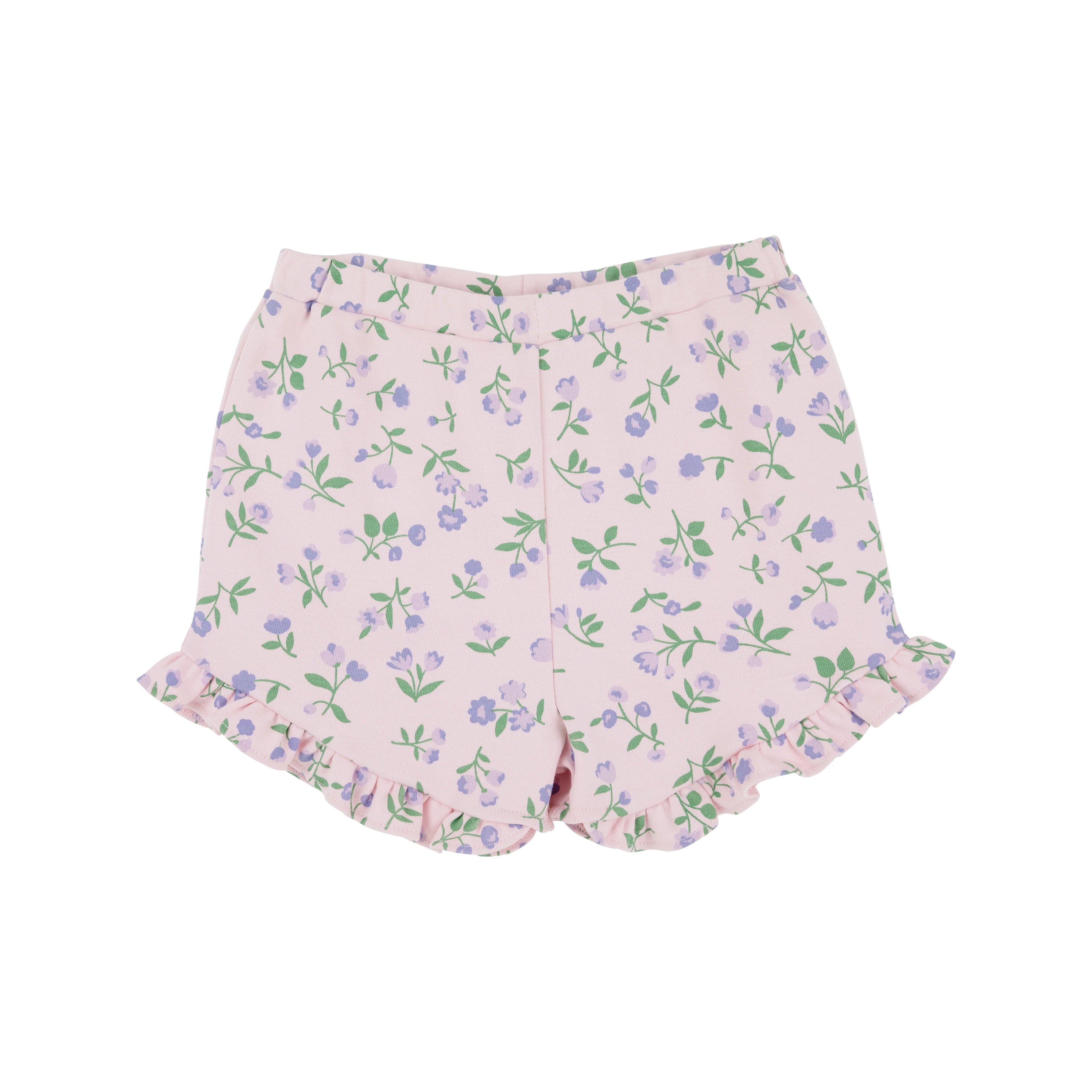 TBBC Shelby Anne Shorts: Tuxedo Park Tulips