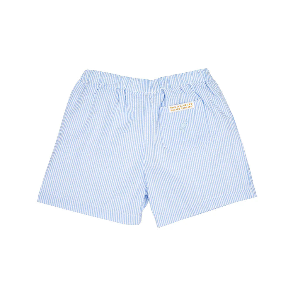 TBBC Shelton Shorts: Breakers Blue Seersucker