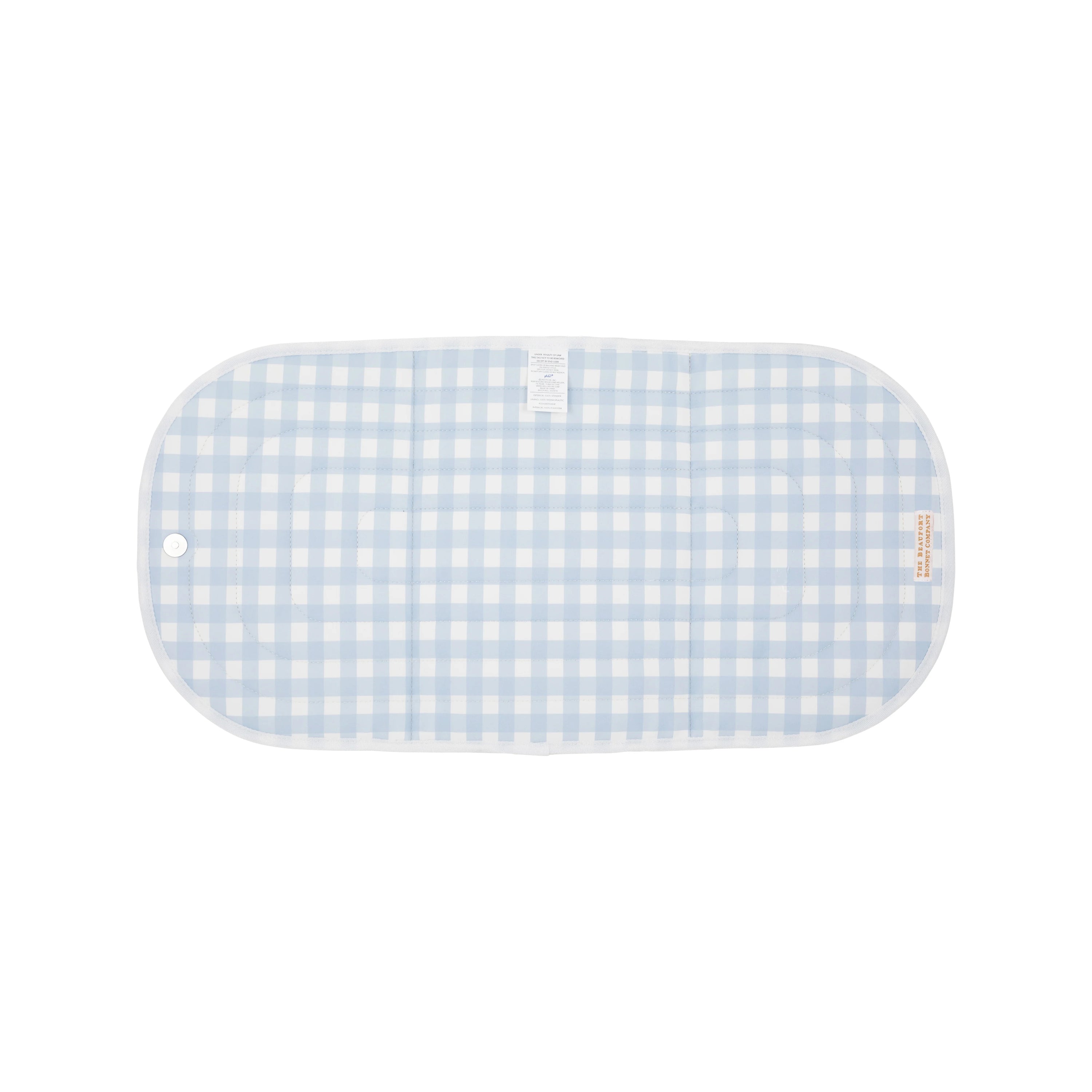 TBBC x Pluie Pret Changing Clutch: Buckhead Blue Gingham