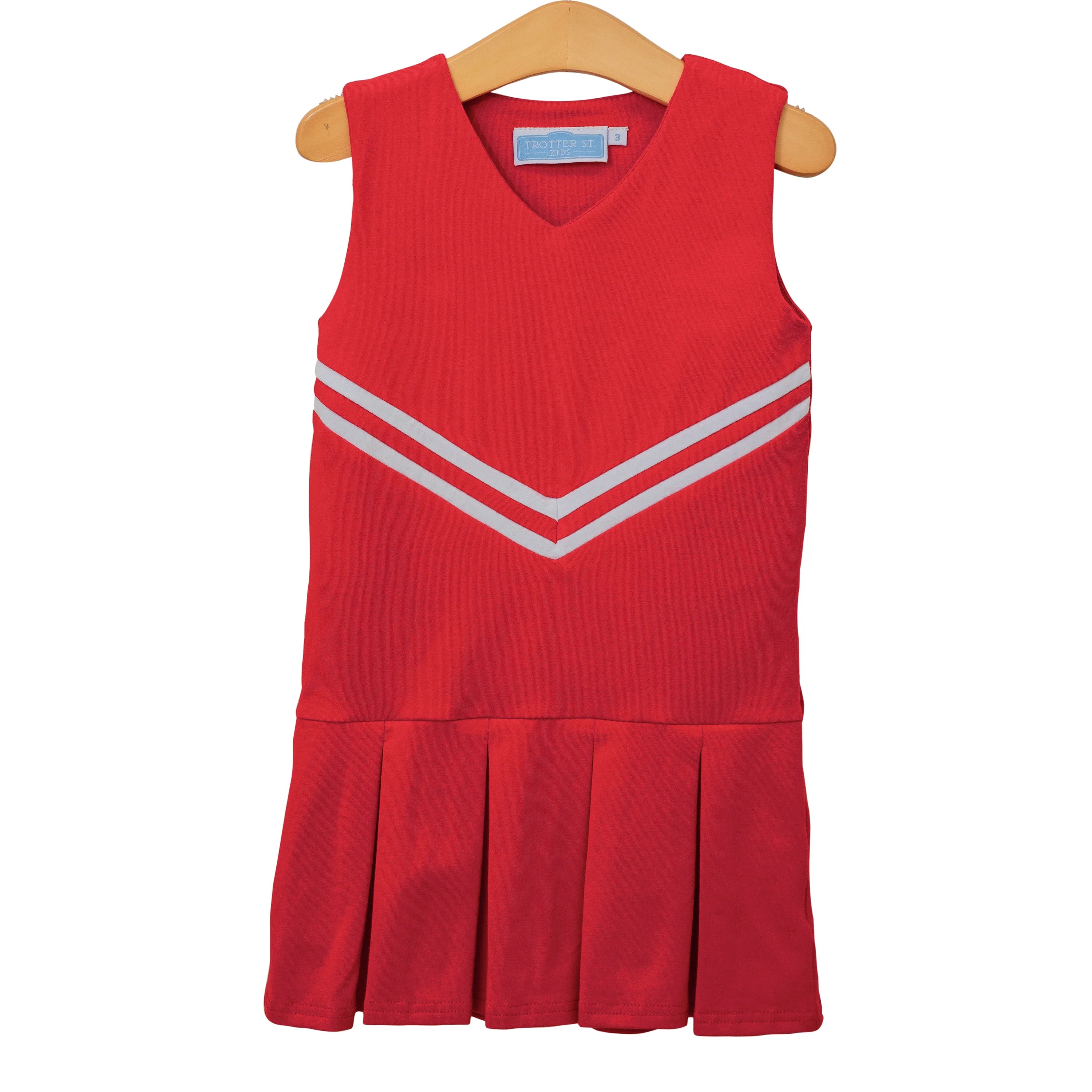 Cheer Uniform Dress: Red