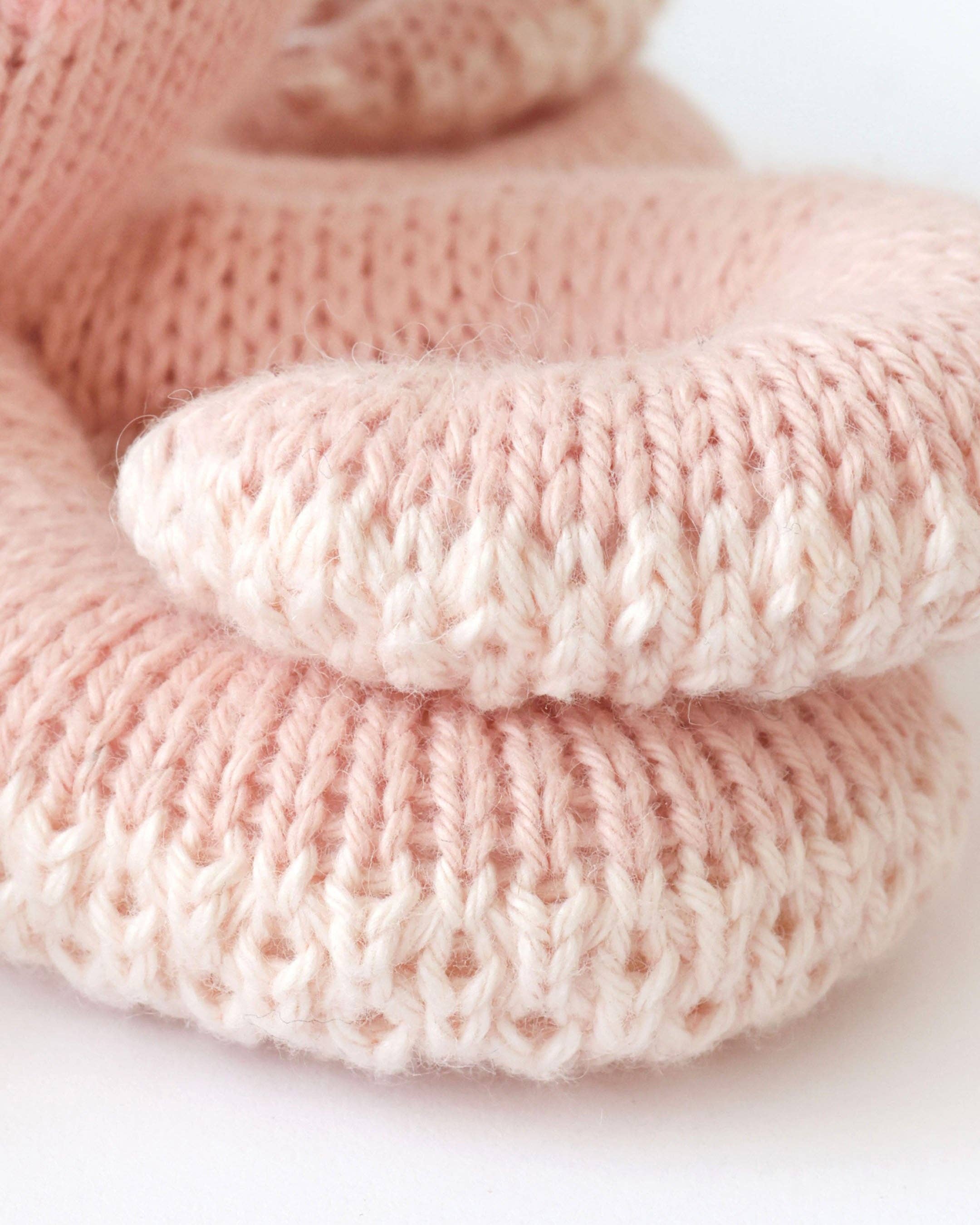 Cuddle + Kind Baby Octopus: Soft Coral Pink