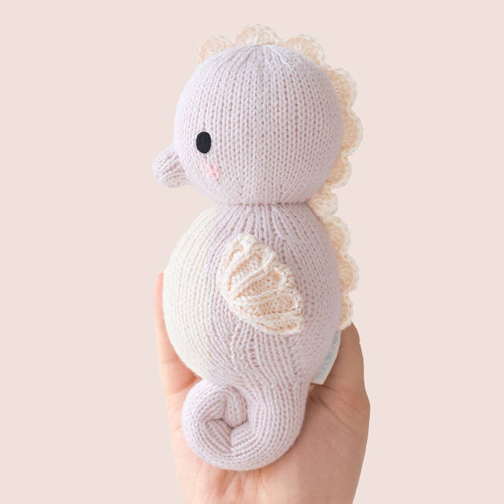 Cuddle + Kind Baby Seahorse: Lilac