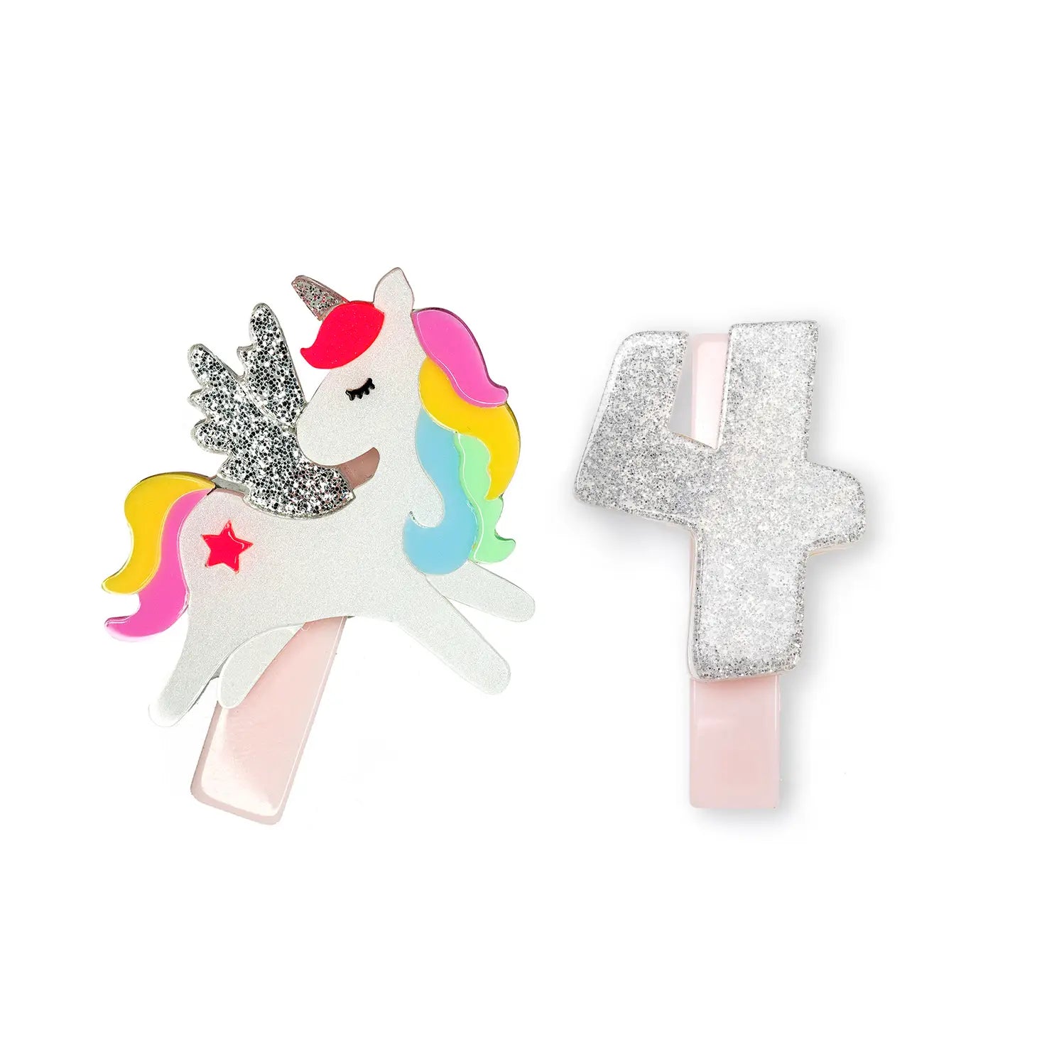 Lilies & Roses Birthday Hair Clips
