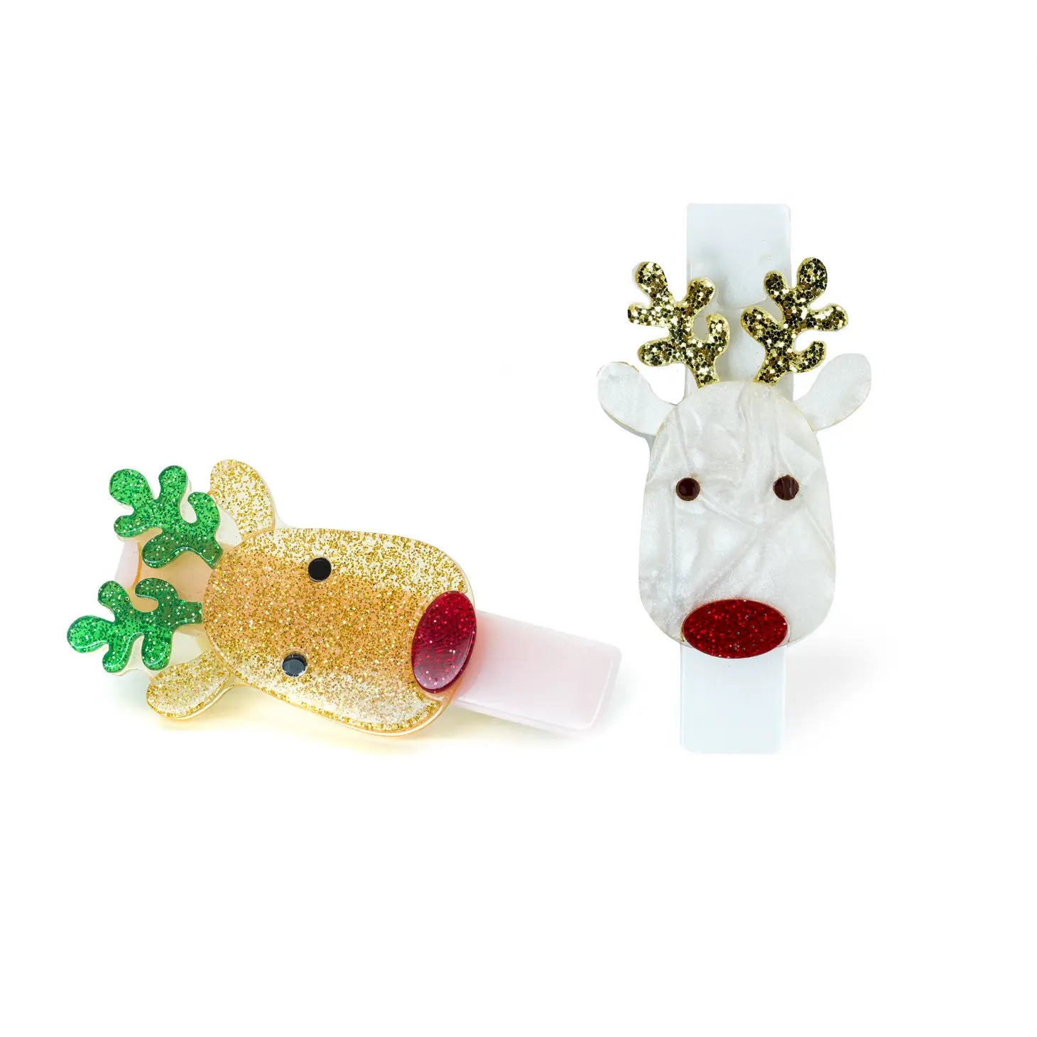 Lilies & Roses Christmas Hair Clips