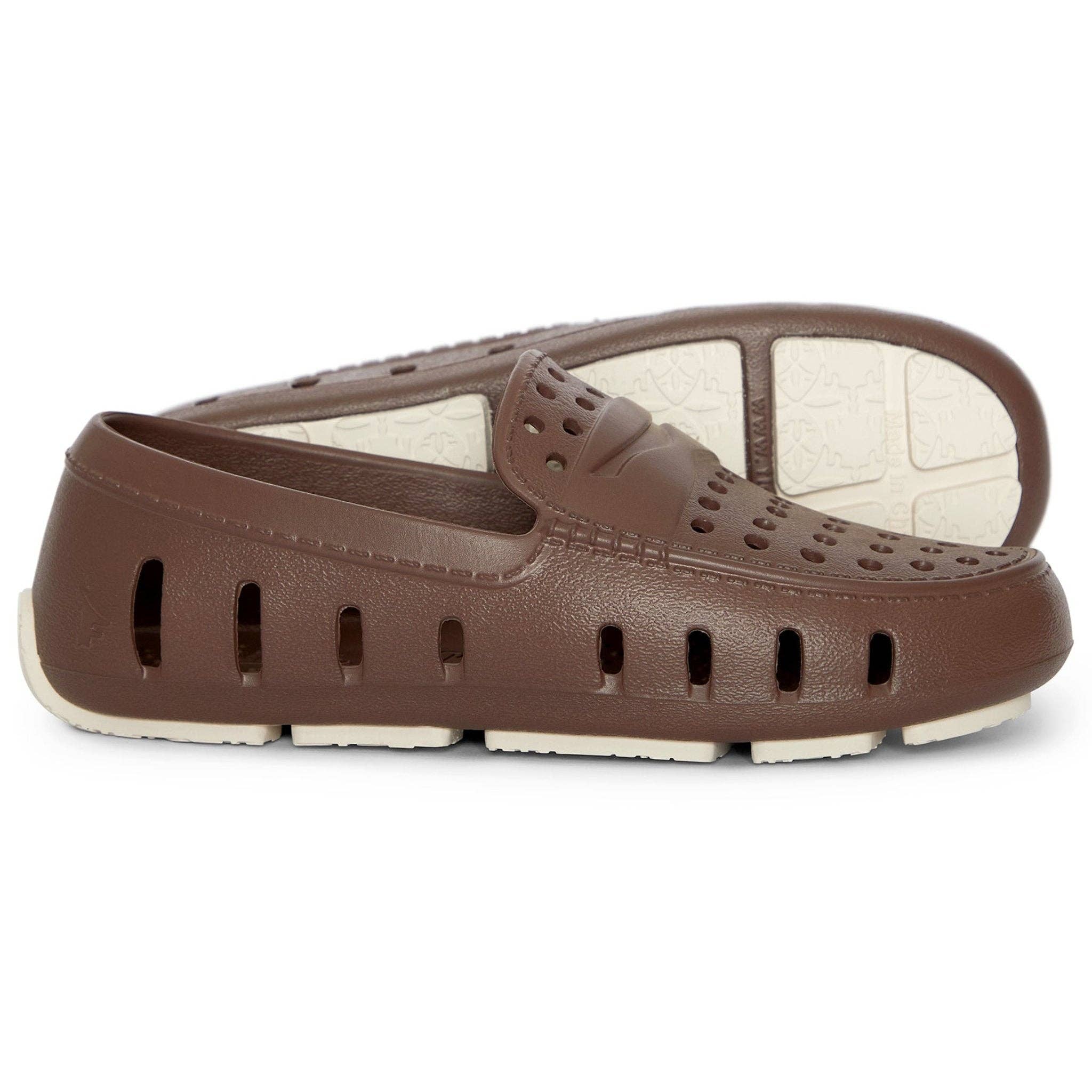 Floafers Prodigy Driver: Driftwood Brown/Coconut