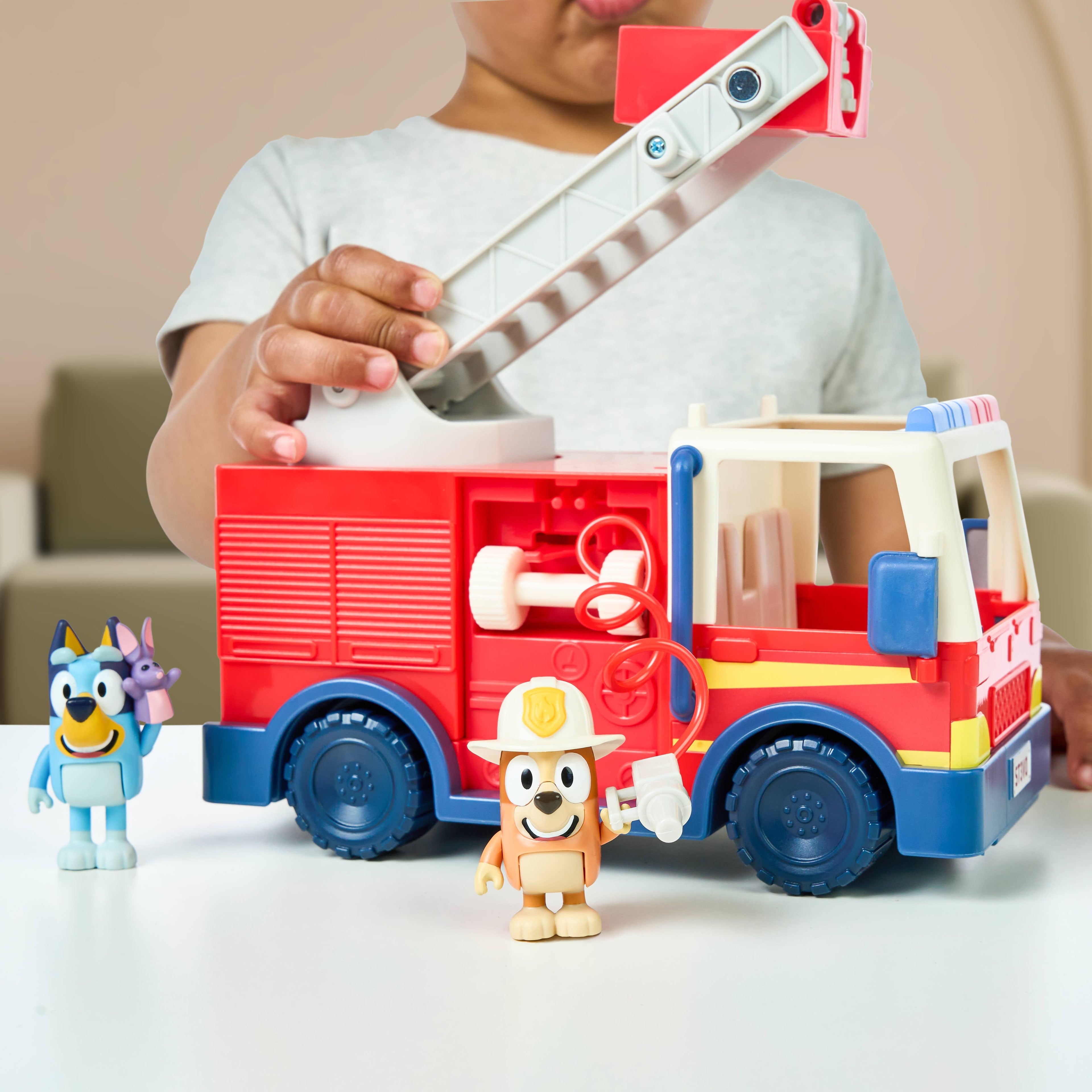 Moose Toys Bluey Firetruck Toy