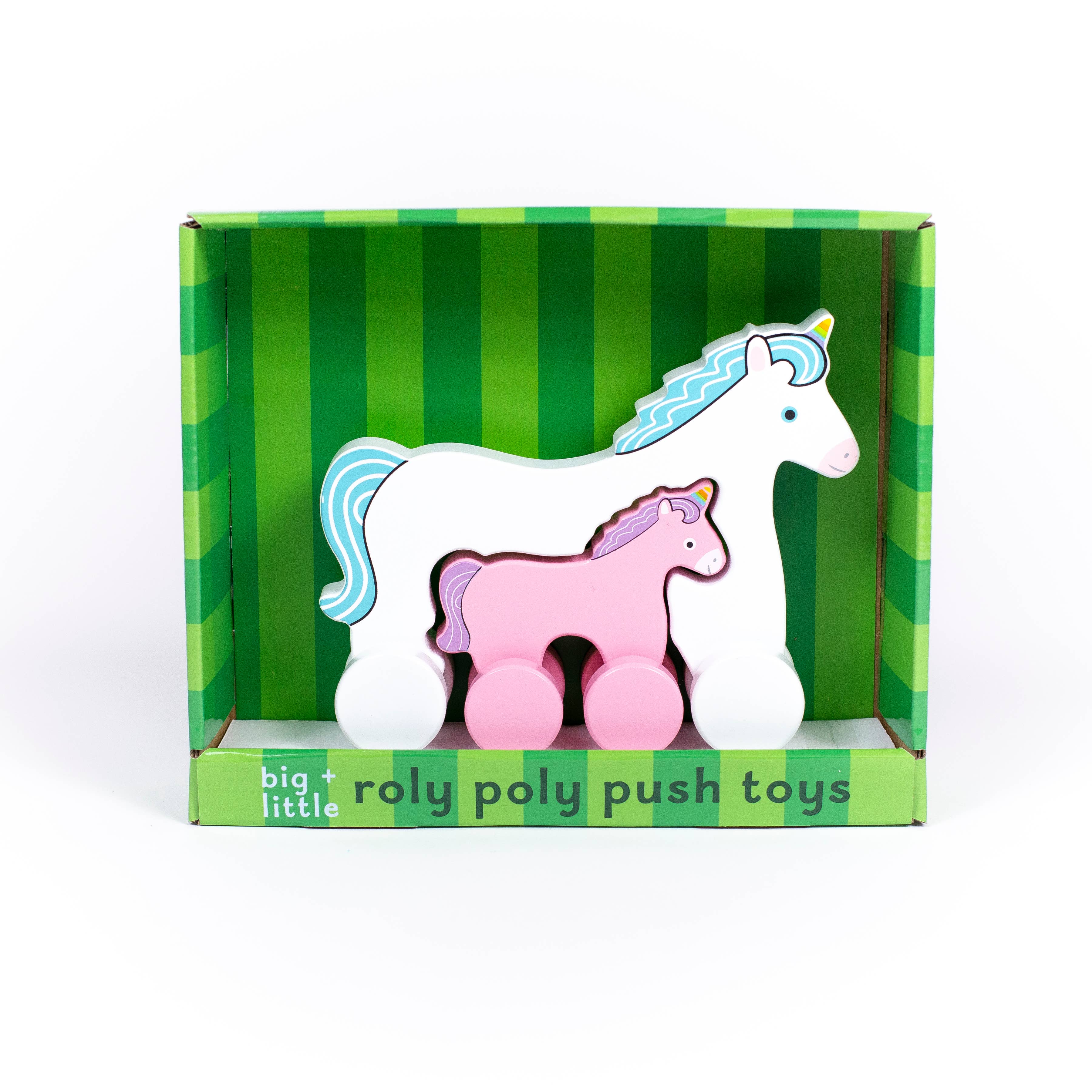 Unicorn Big & Little Wooden Roller