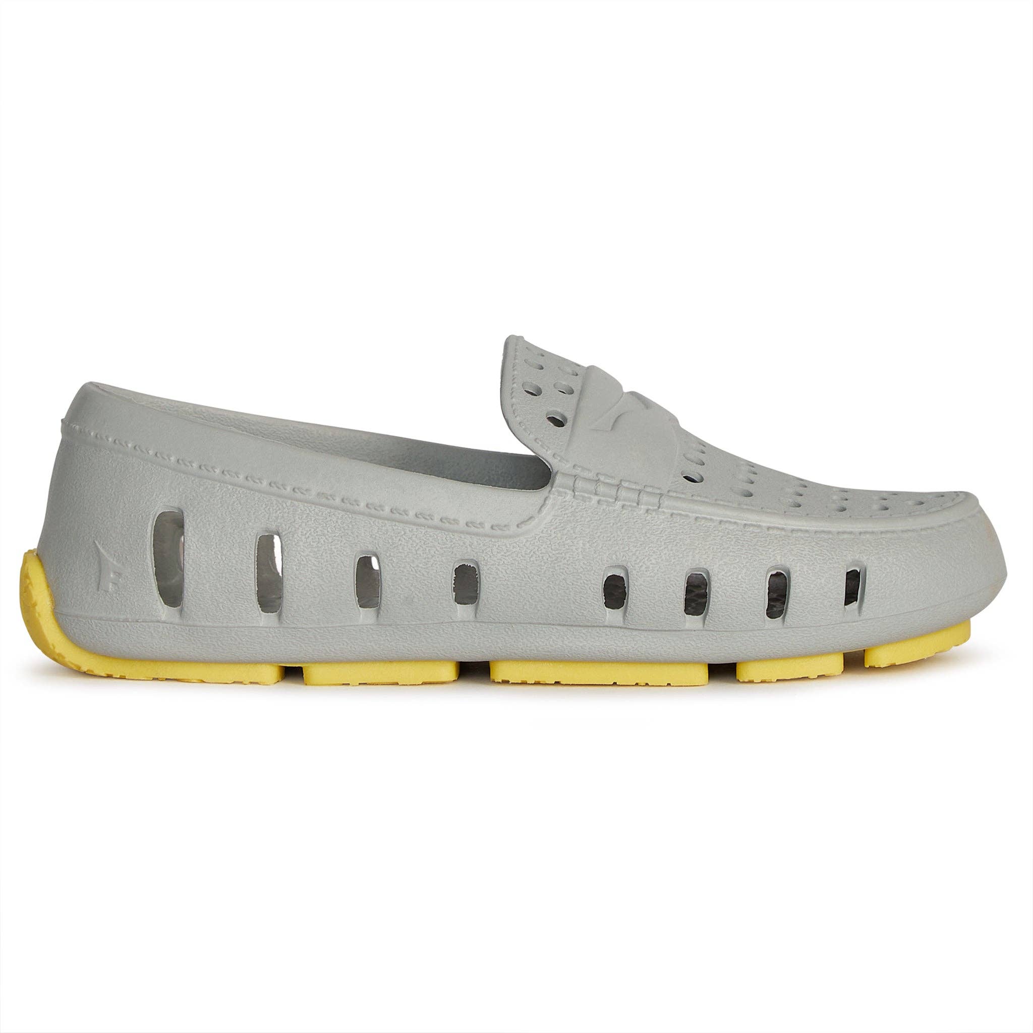 Floafers Prodigy Driver: Harbor Mist Gray/Lemon Tonic