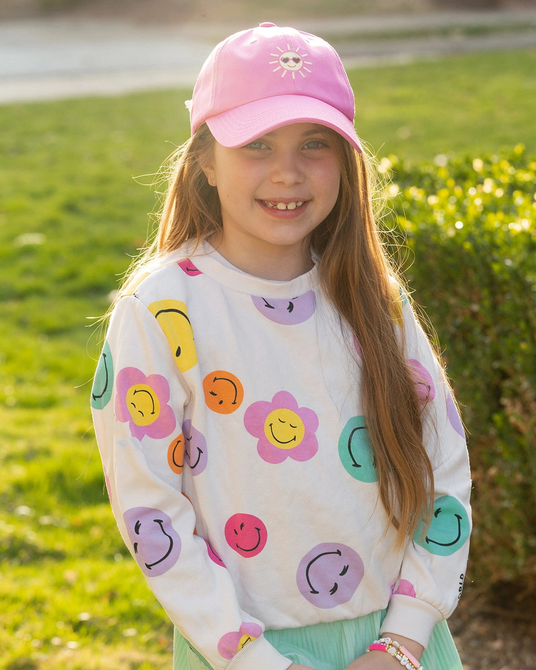 Sun Love Bow Baseball Hat