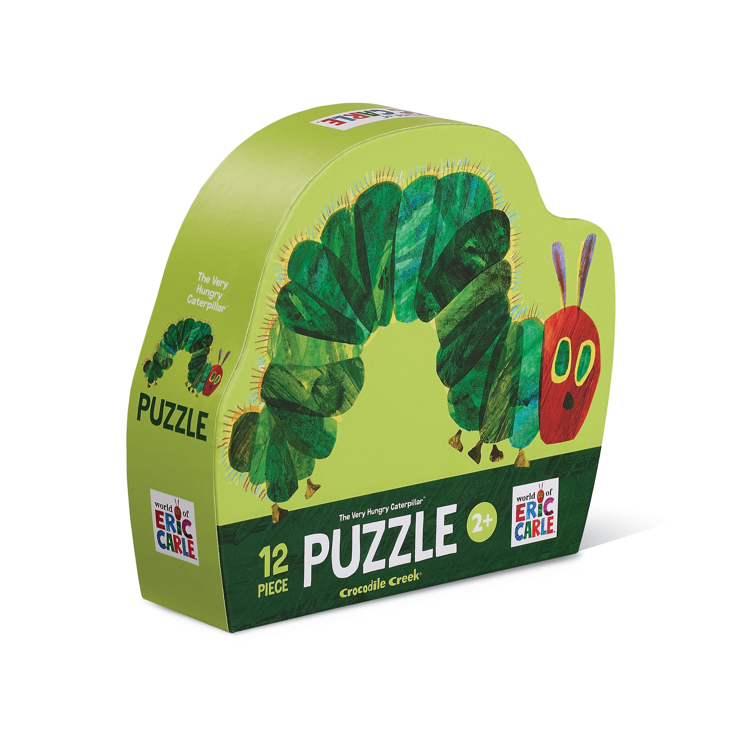 12-Piece Shaped Box Puzzle: Very Hungry Caterpillar