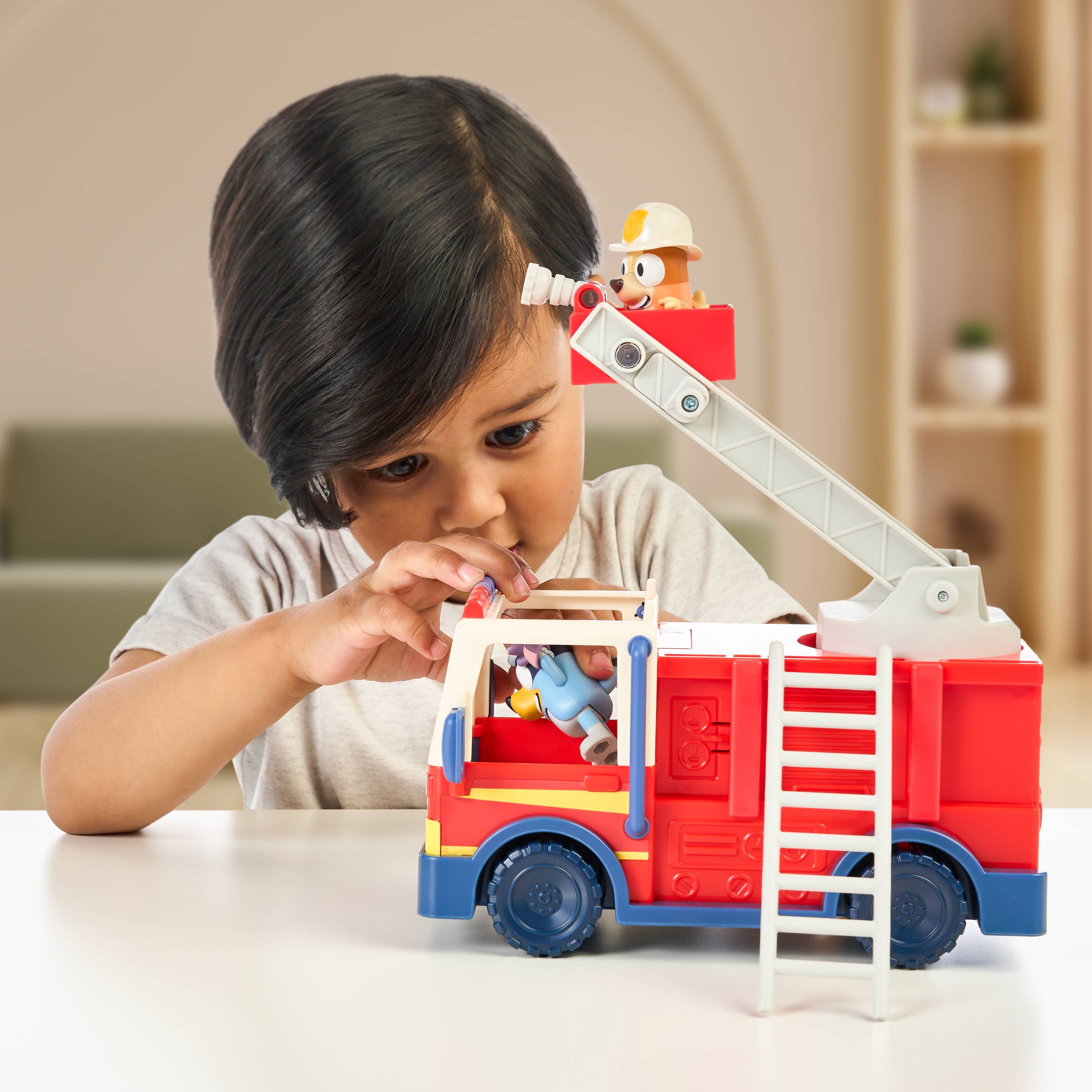 Moose Toys Bluey Firetruck Toy