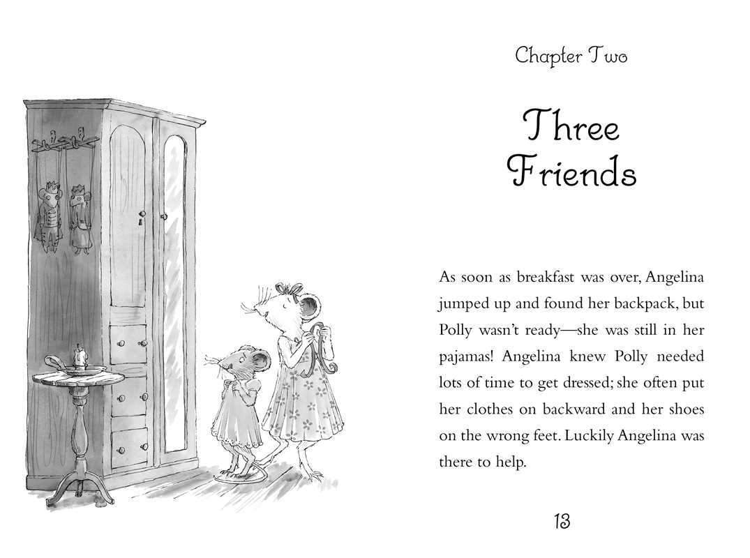 Angelina Ballerina: Best Big Sister Ever! Hardcover Book