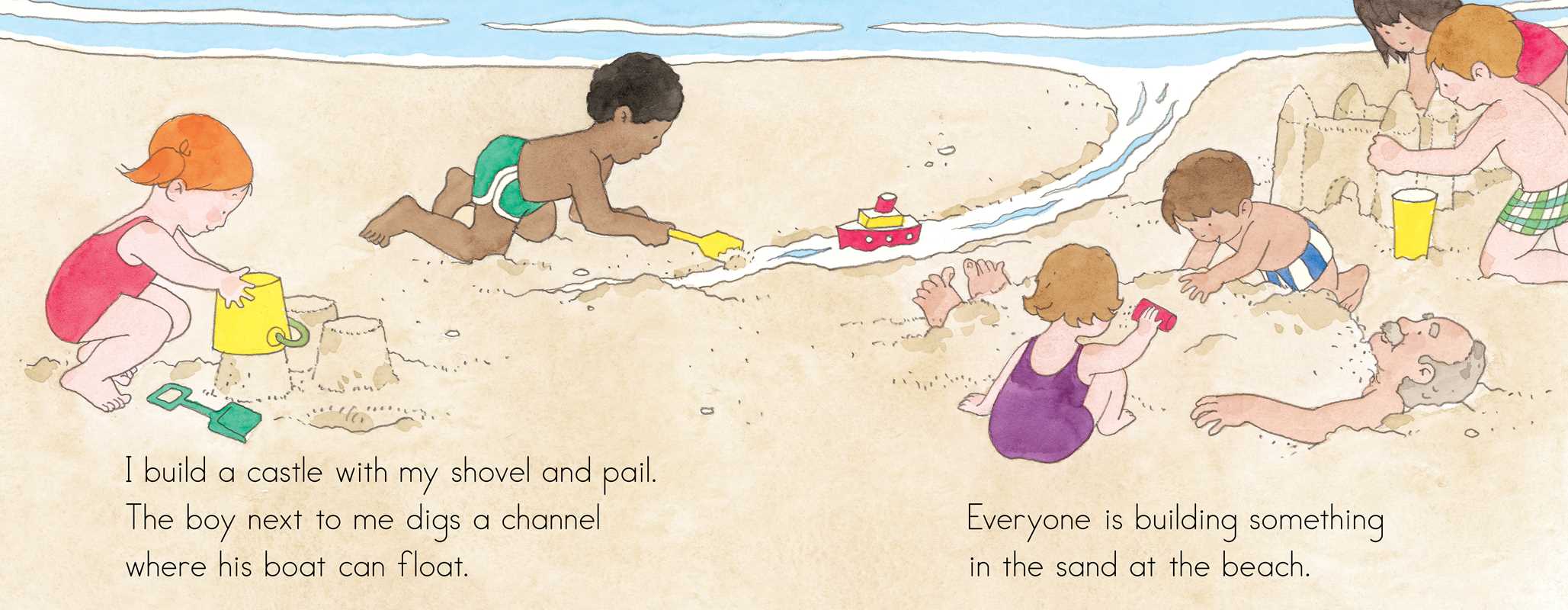 At the Beach Book