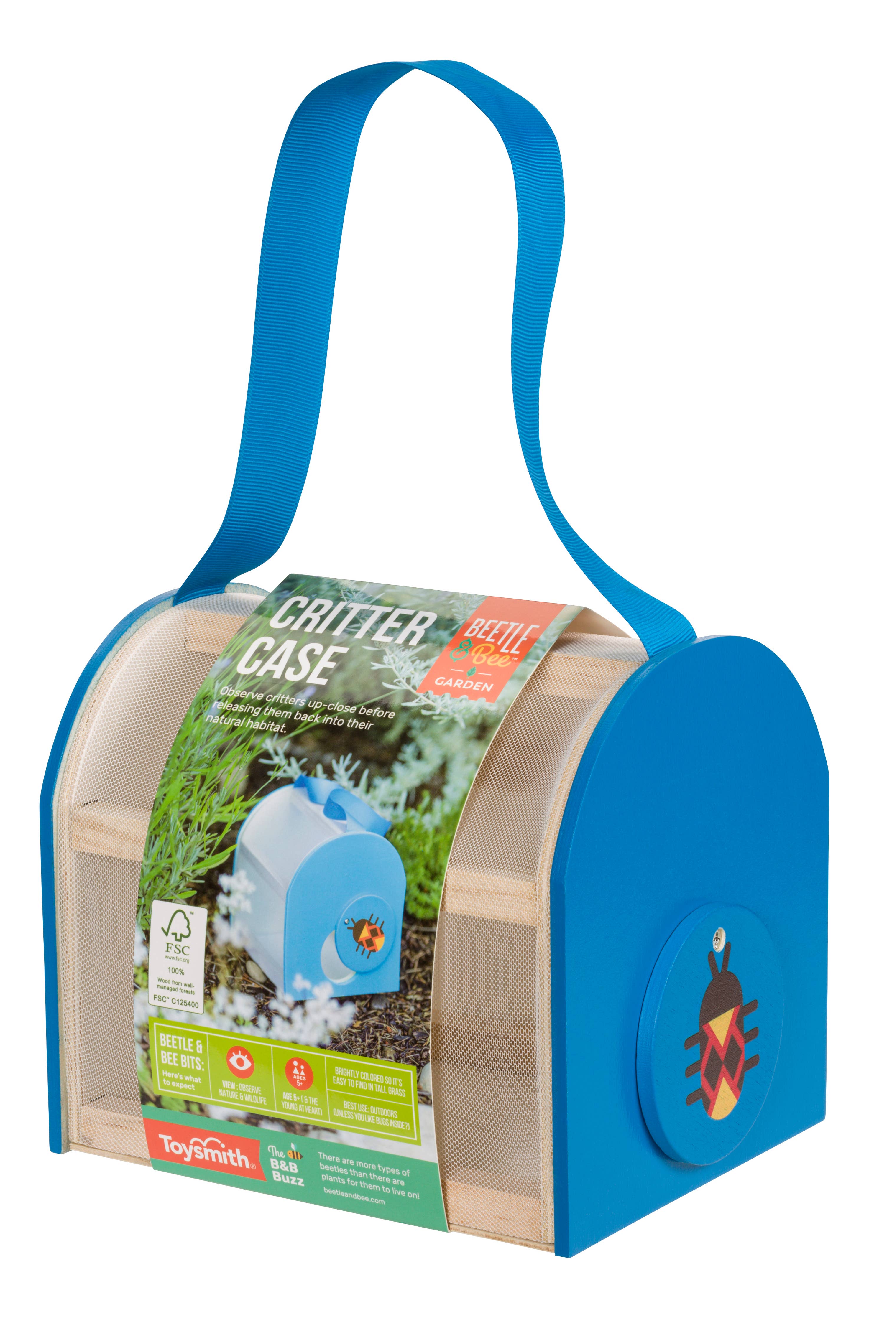 Beetle & Bee Critter Case FSC Certified Wood-Outdoor Play Set