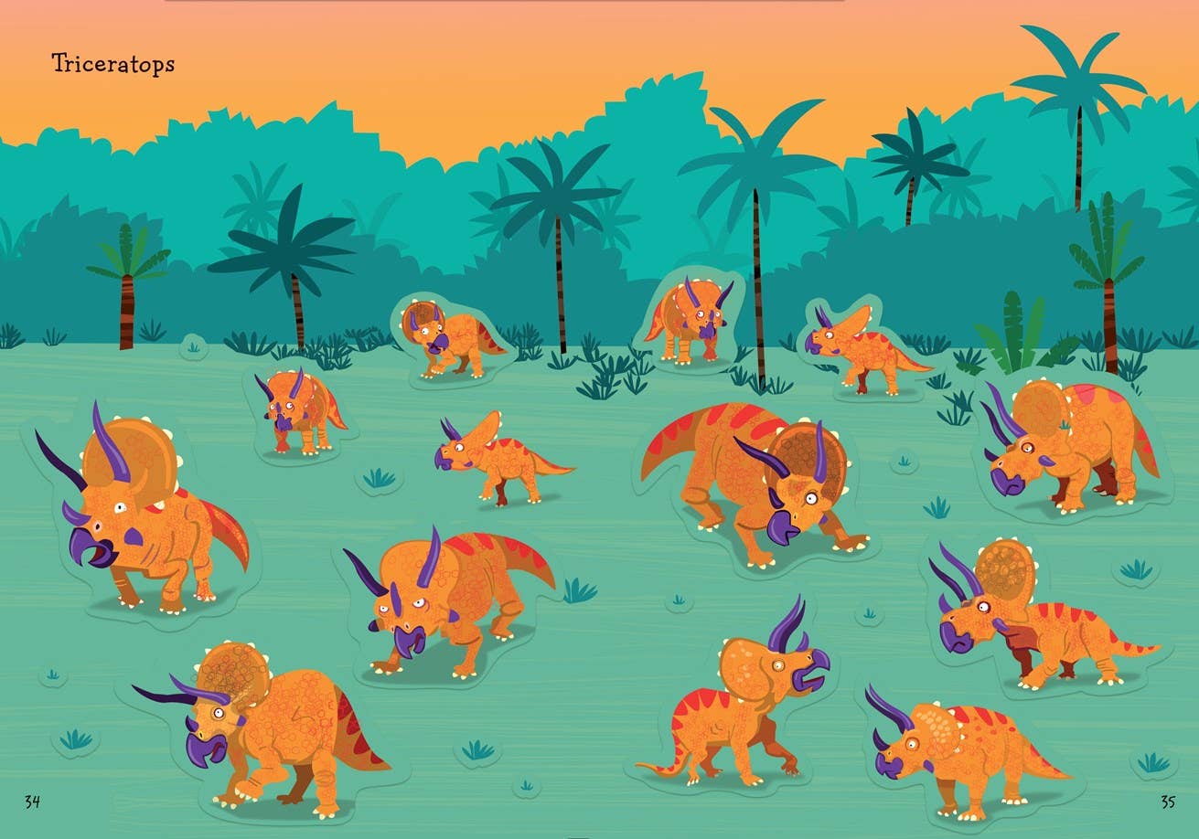 1000 Dinosaur Stickers Activity Book