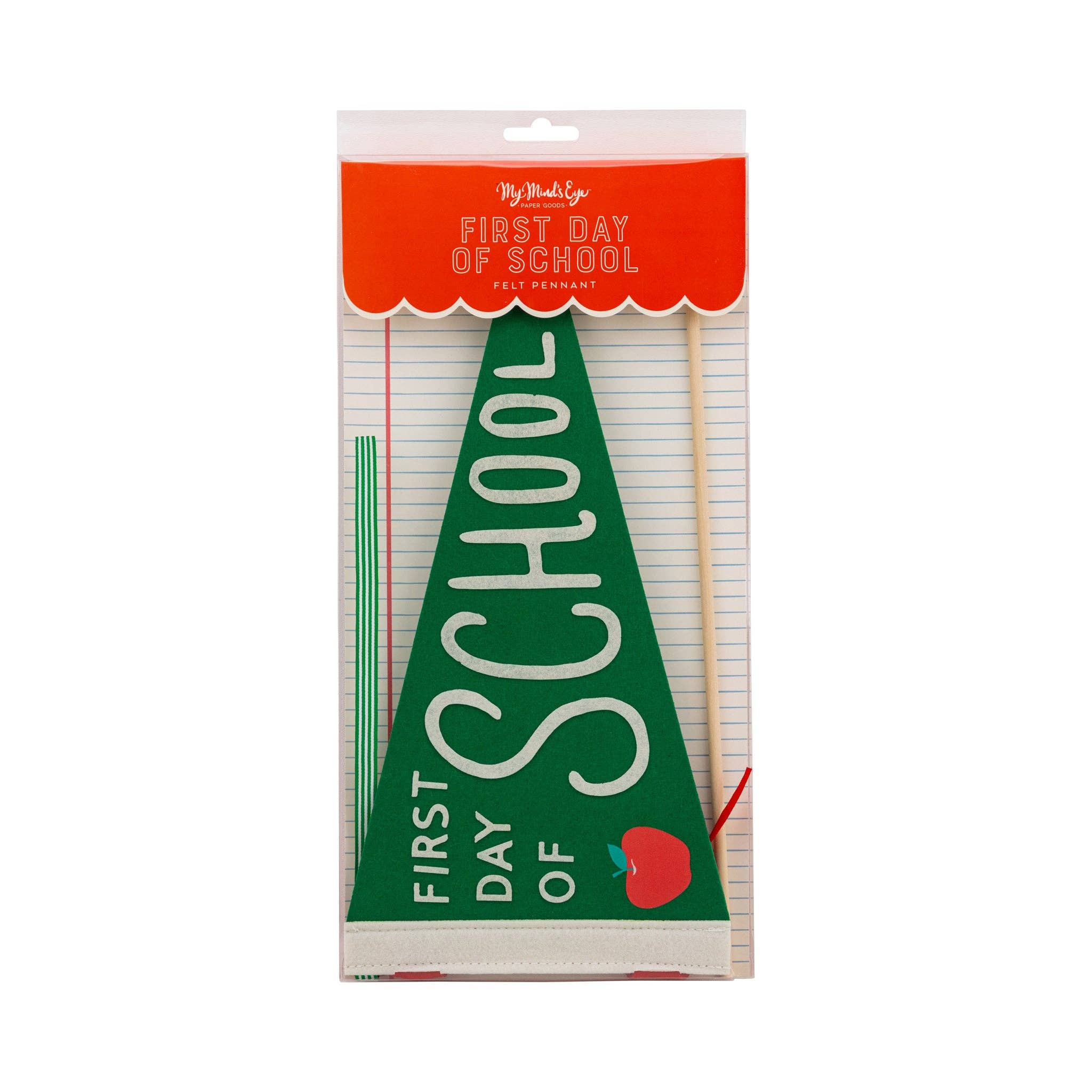 First Day of School Felt Pennant