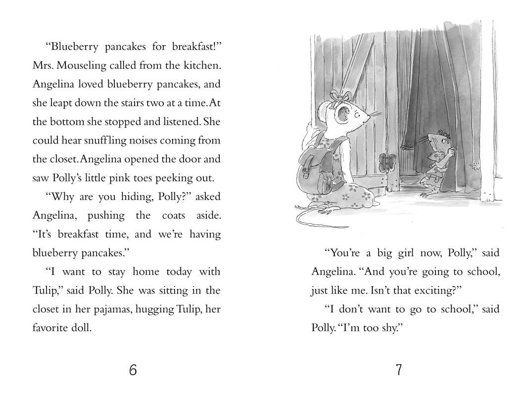 Angelina Ballerina: Best Big Sister Ever! Hardcover Book