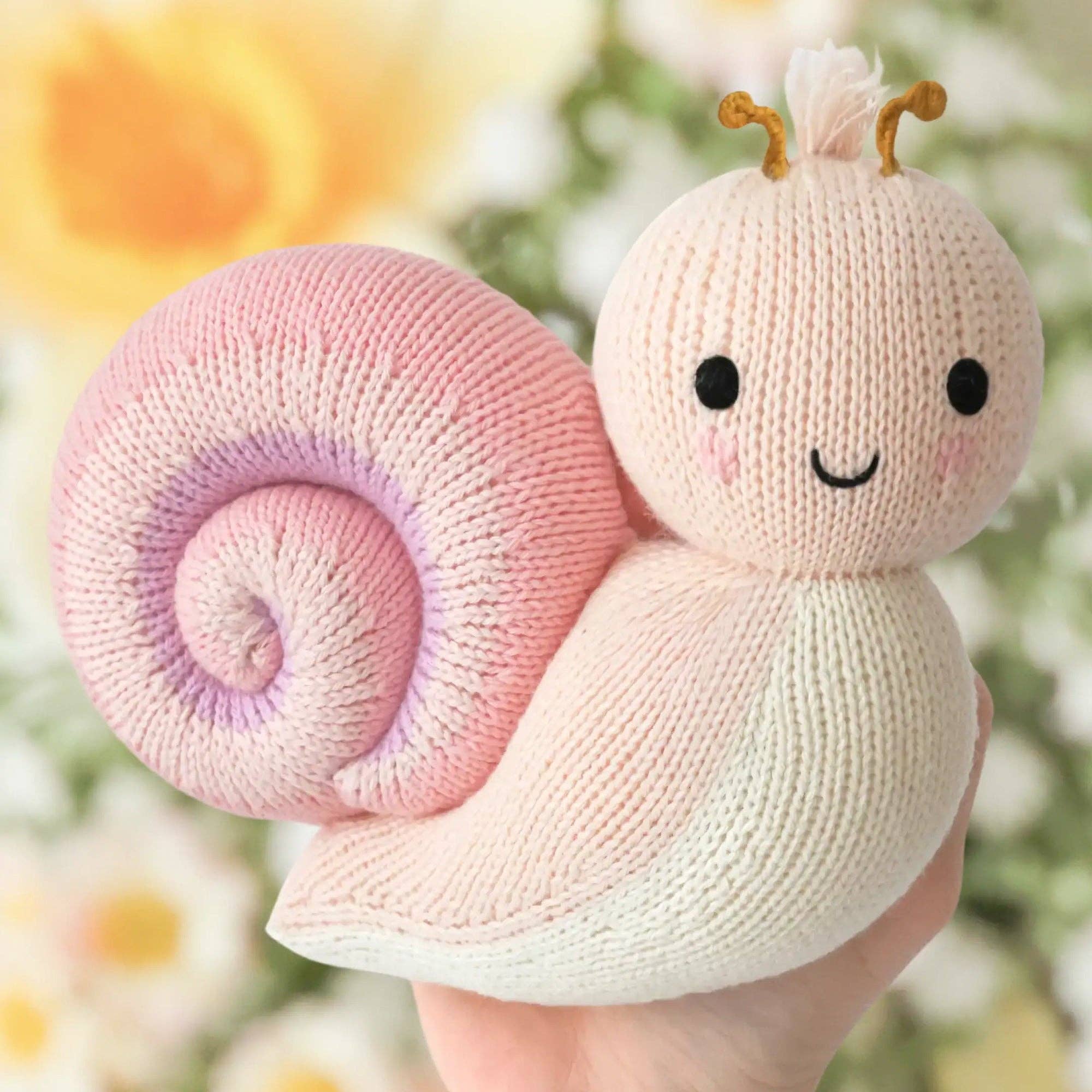 Cuddle + Kind Baby Snail: Peony