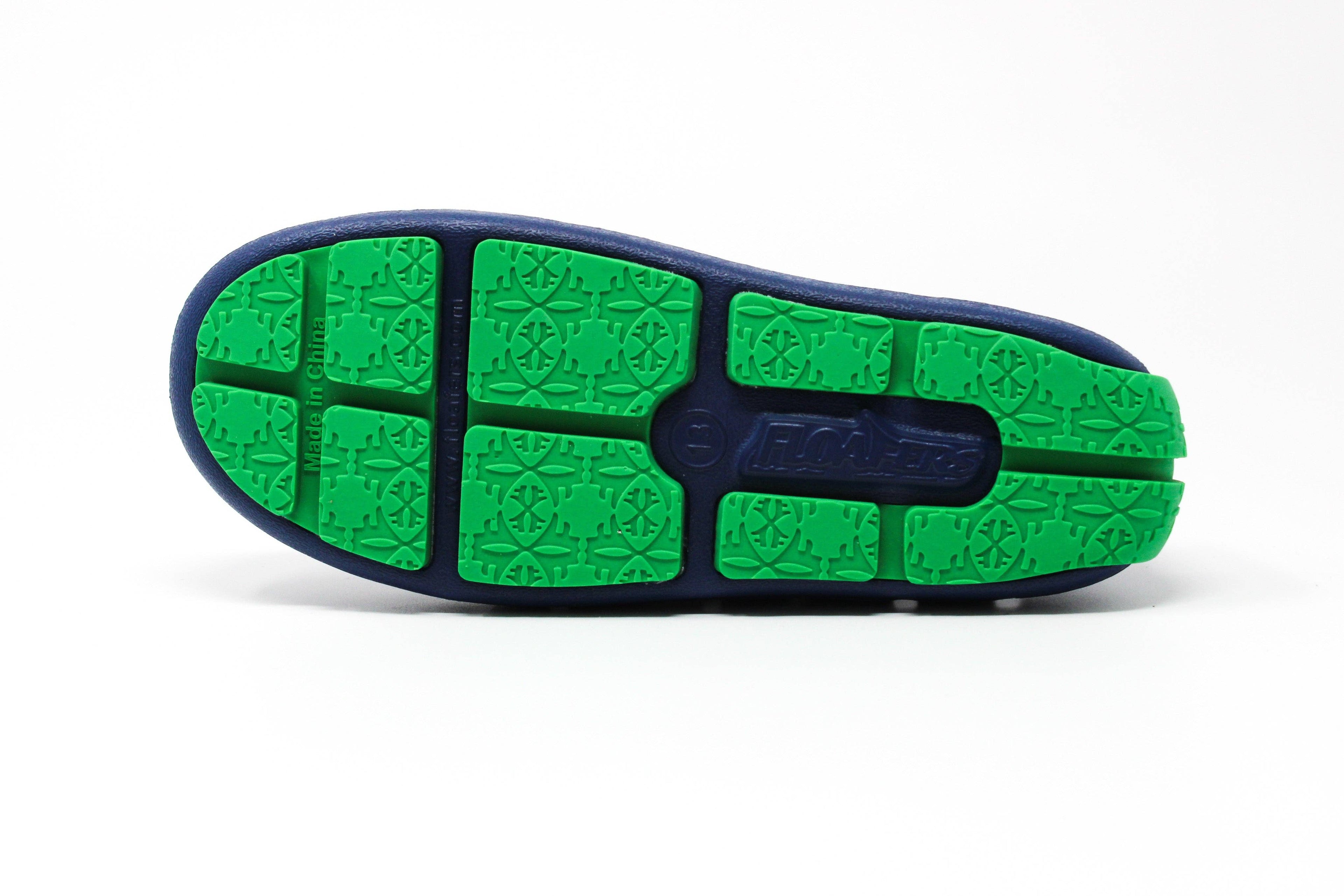 Floafers Prodigy Driver: Navy with Peony/Turf Green